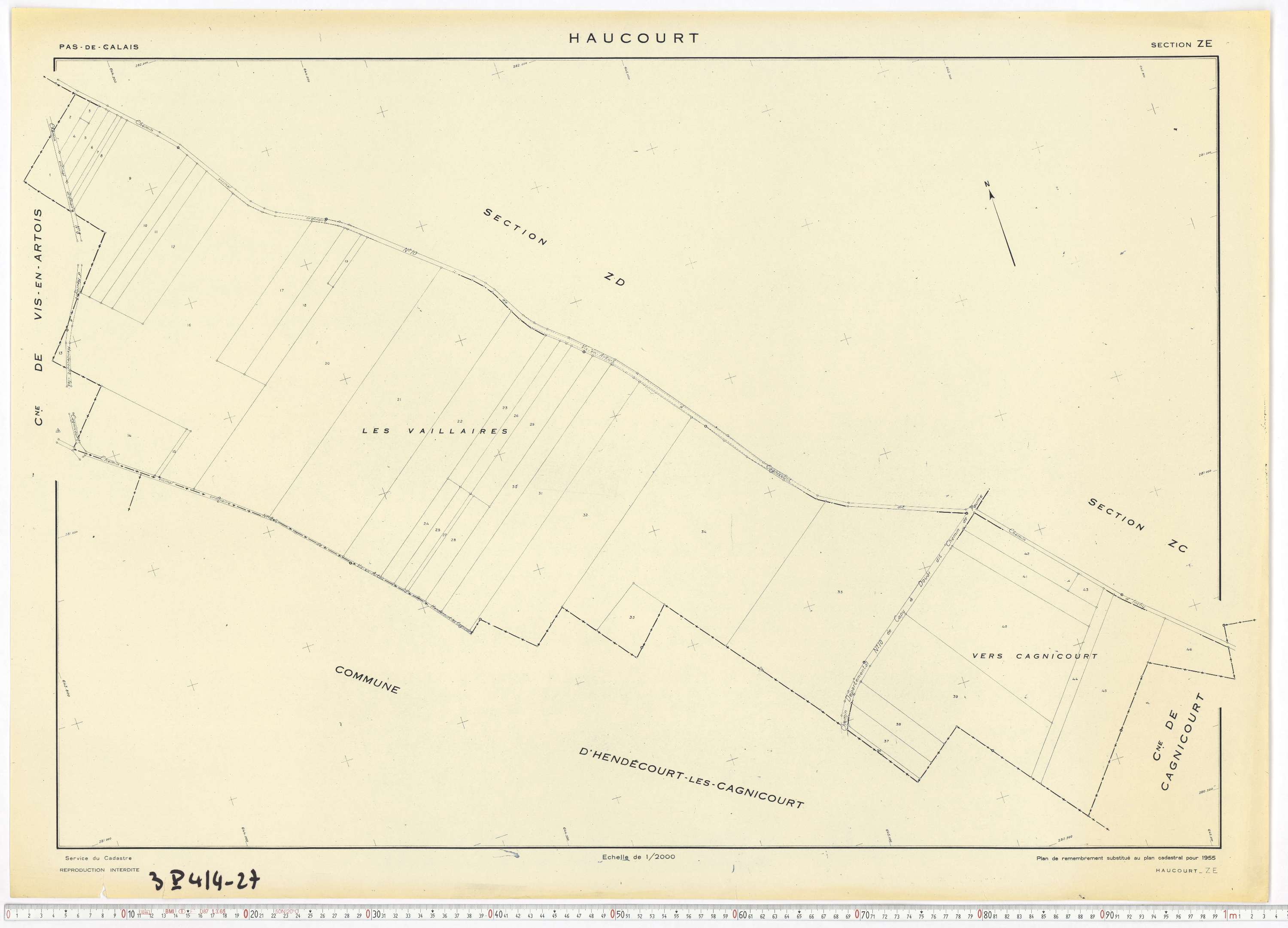 Haucourt - Section ZE.