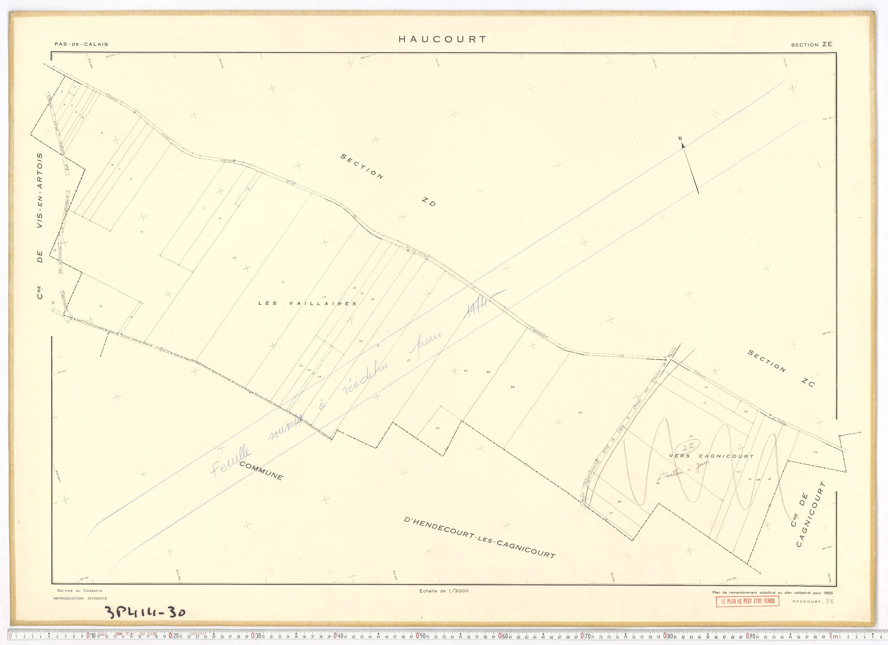 Haucourt - Section ZE.