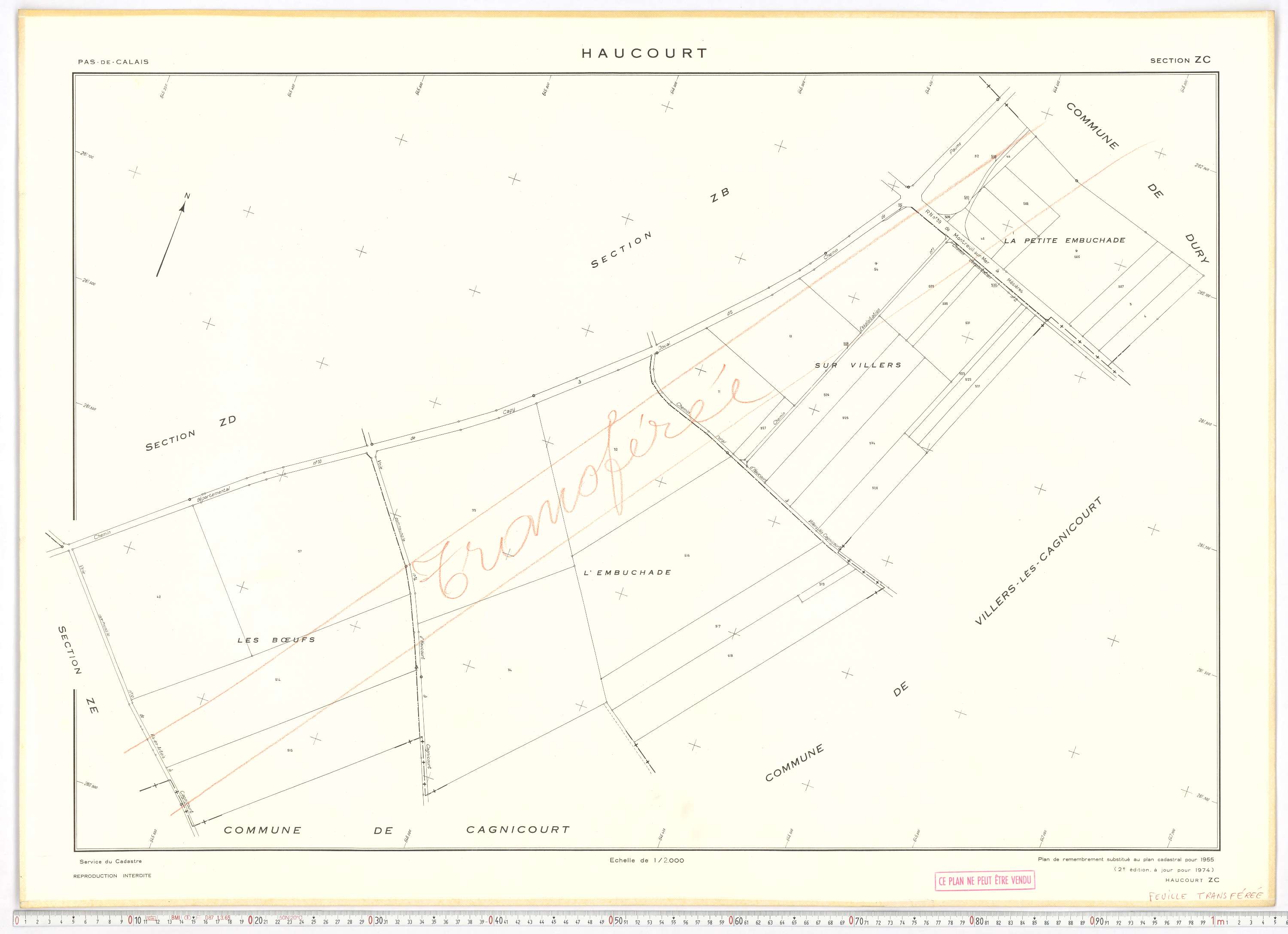 Haucourt - Section ZC.
