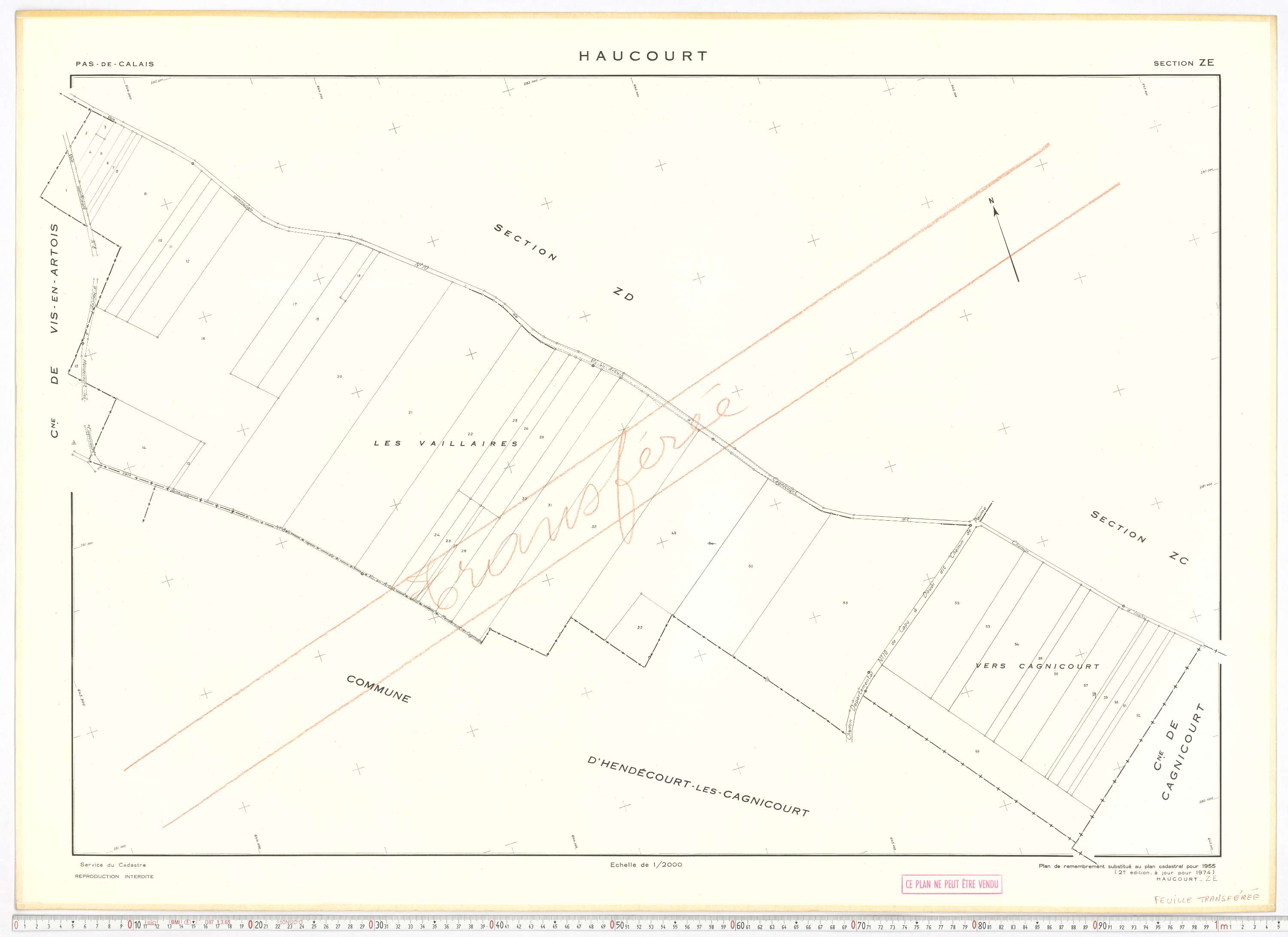 Haucourt - Section ZE.