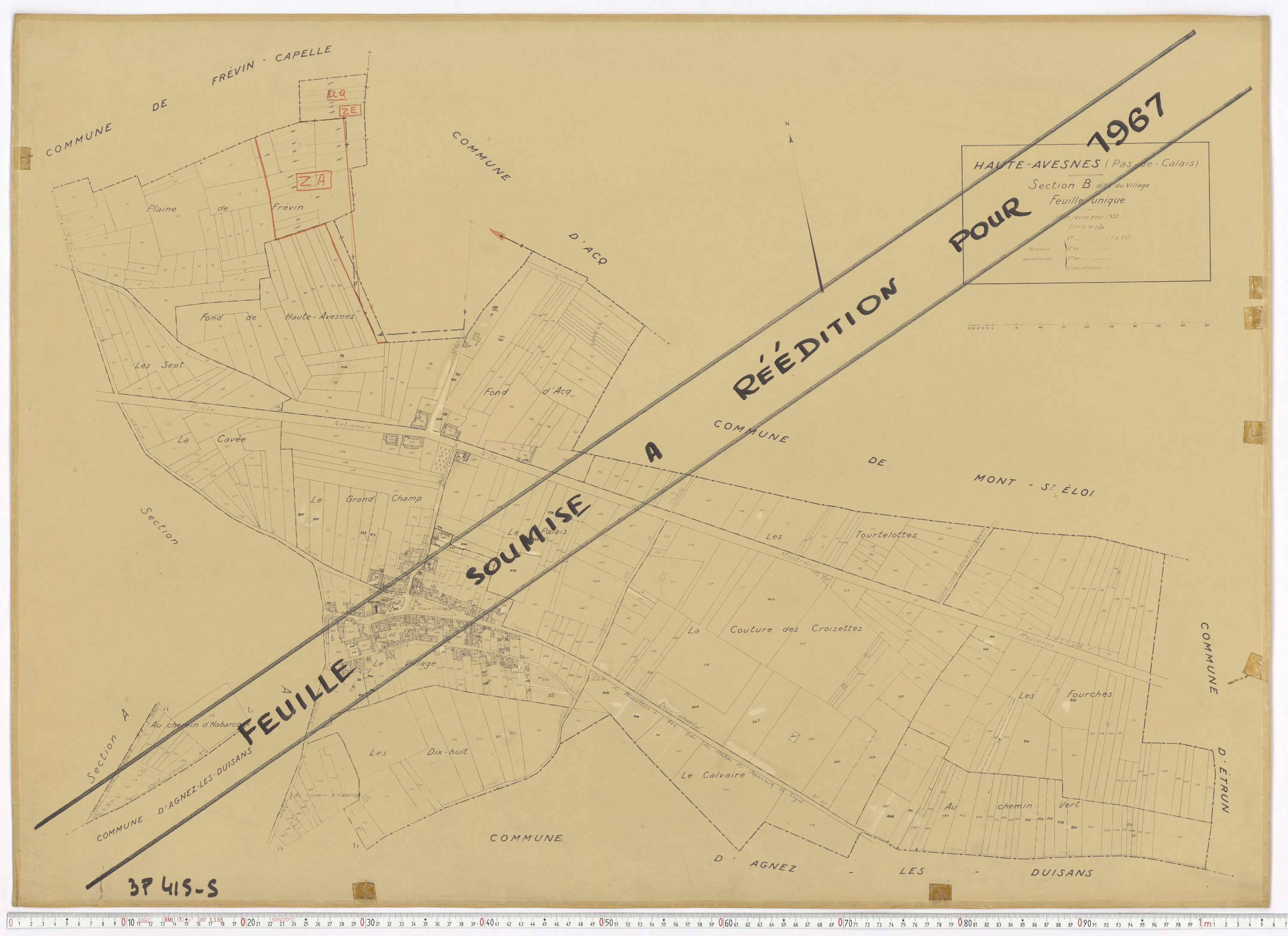 Haute-Avesnes - Section B.