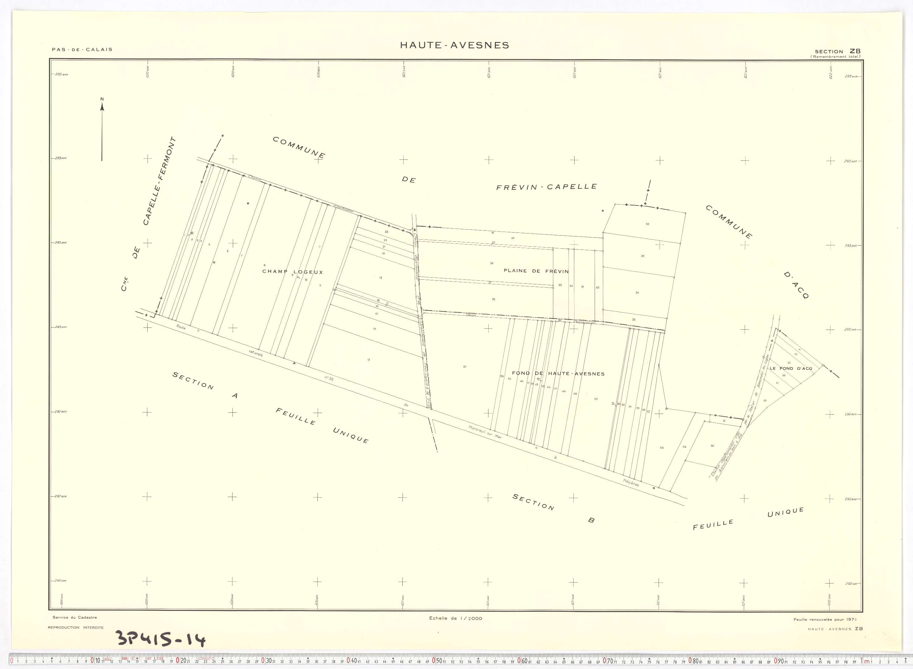 Haute-Avesnes - Section ZB.