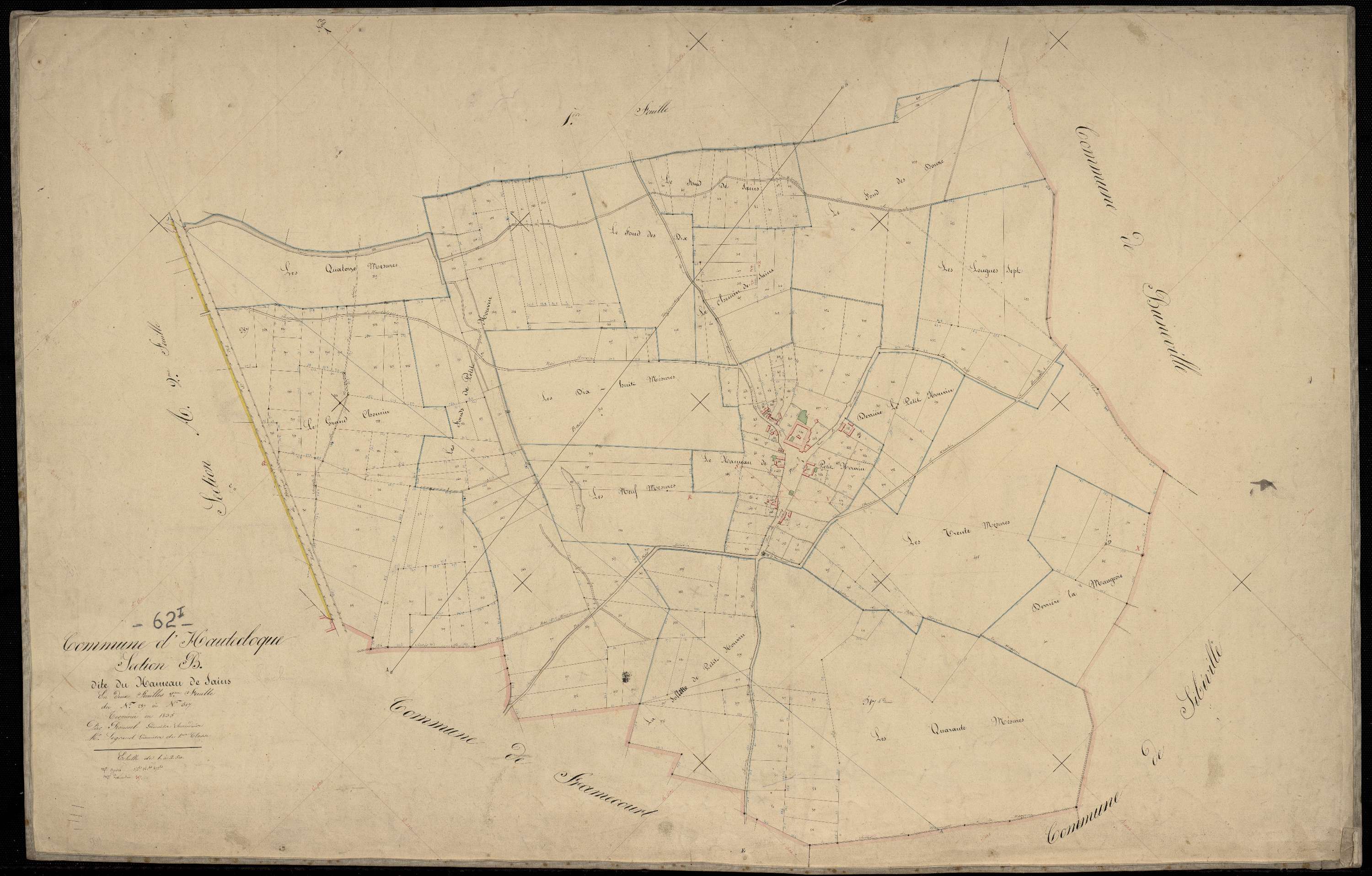 Hautecloque - Section B, 2e feuille