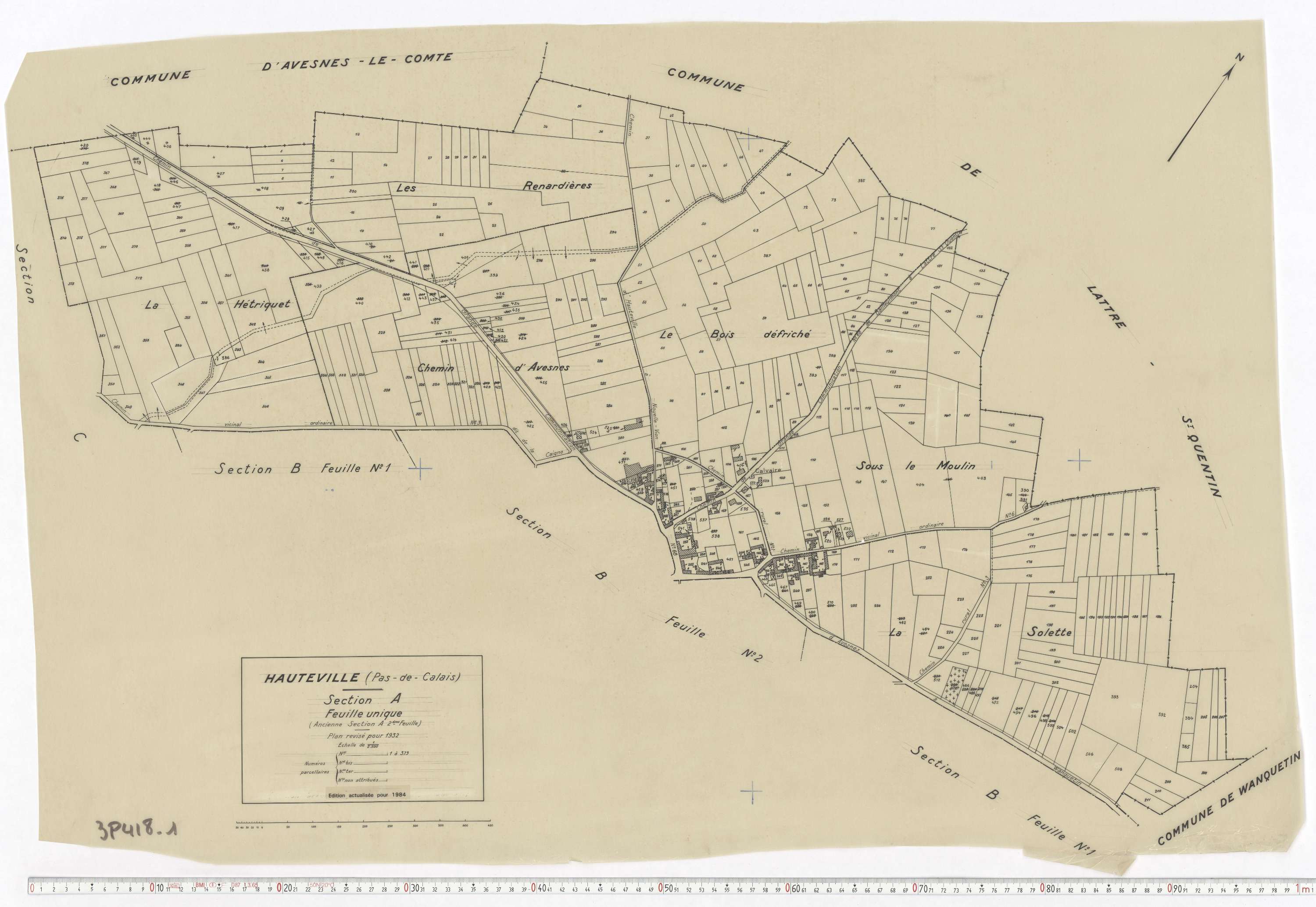Hauteville - Section A.