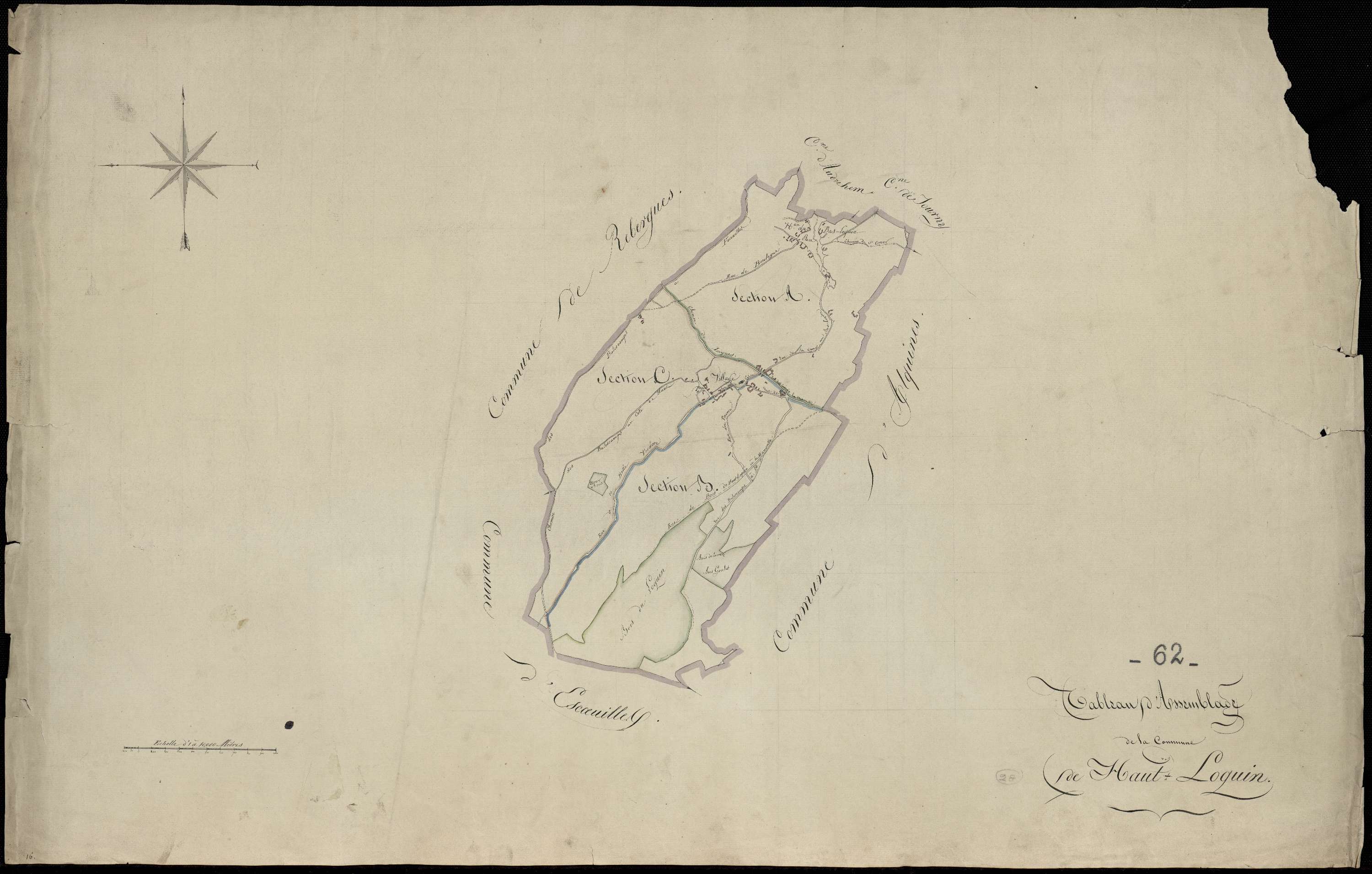 Haut-Loquin - Tableau d'assemblage