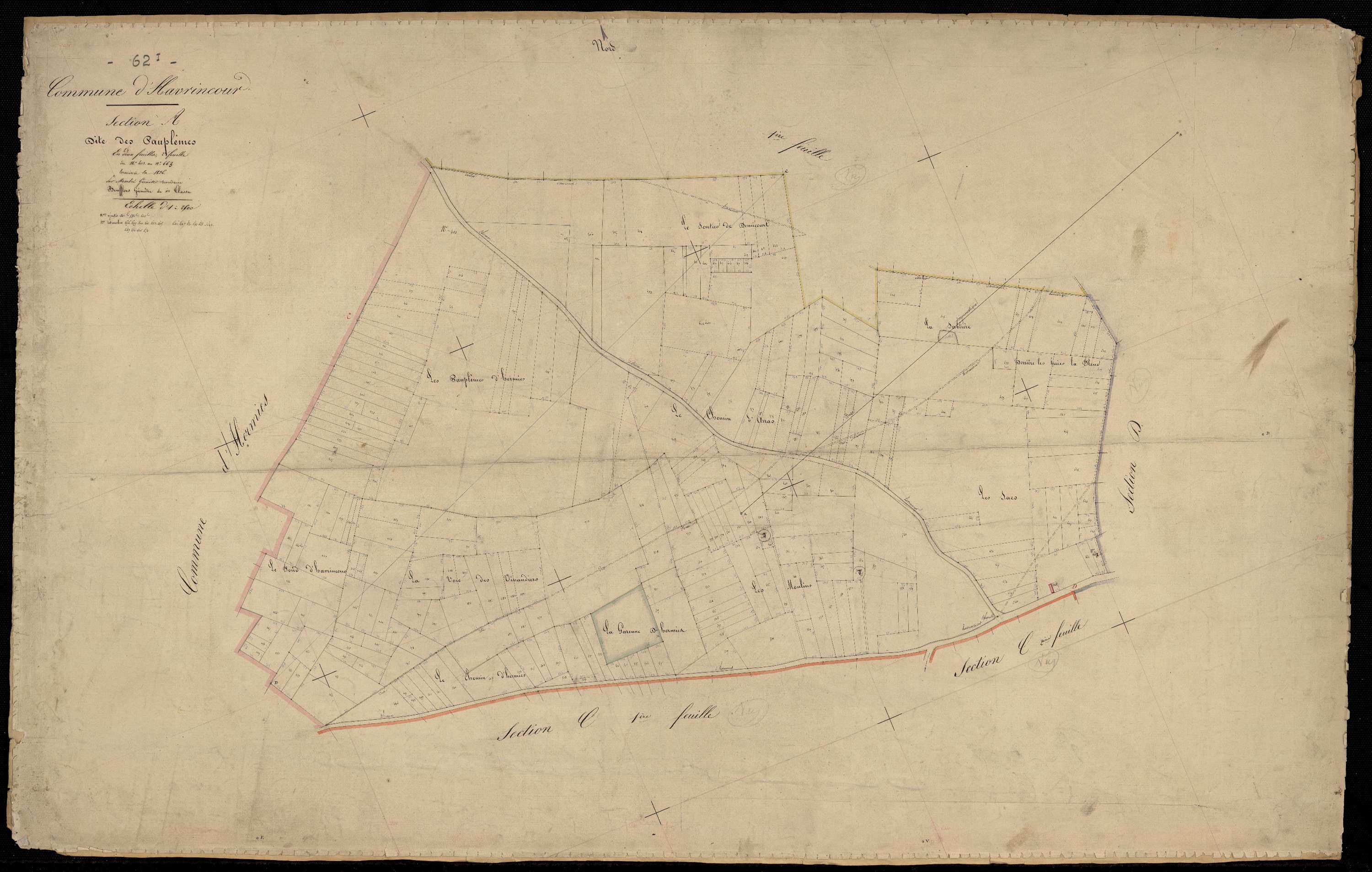Havrincourt - Section A, 2e feuille