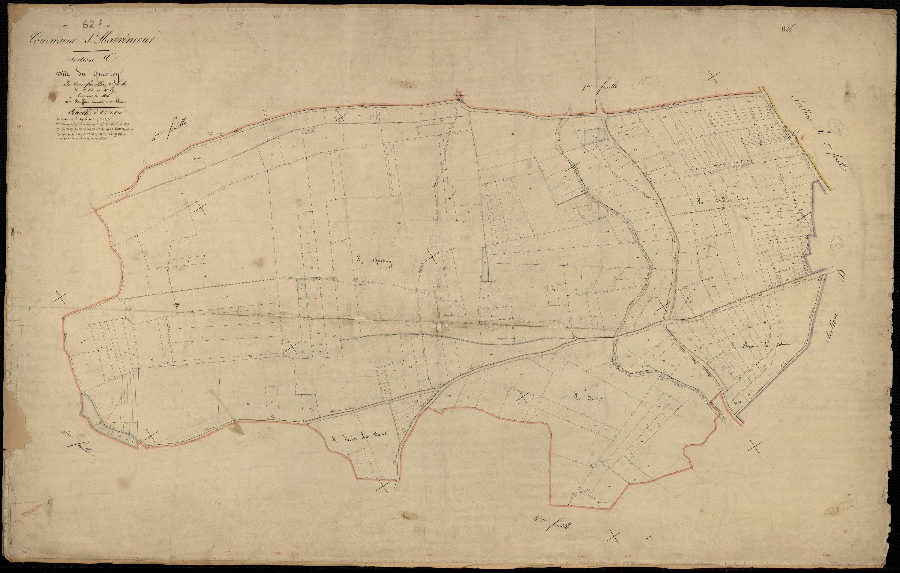 Havrincourt - Section C, 2e feuille