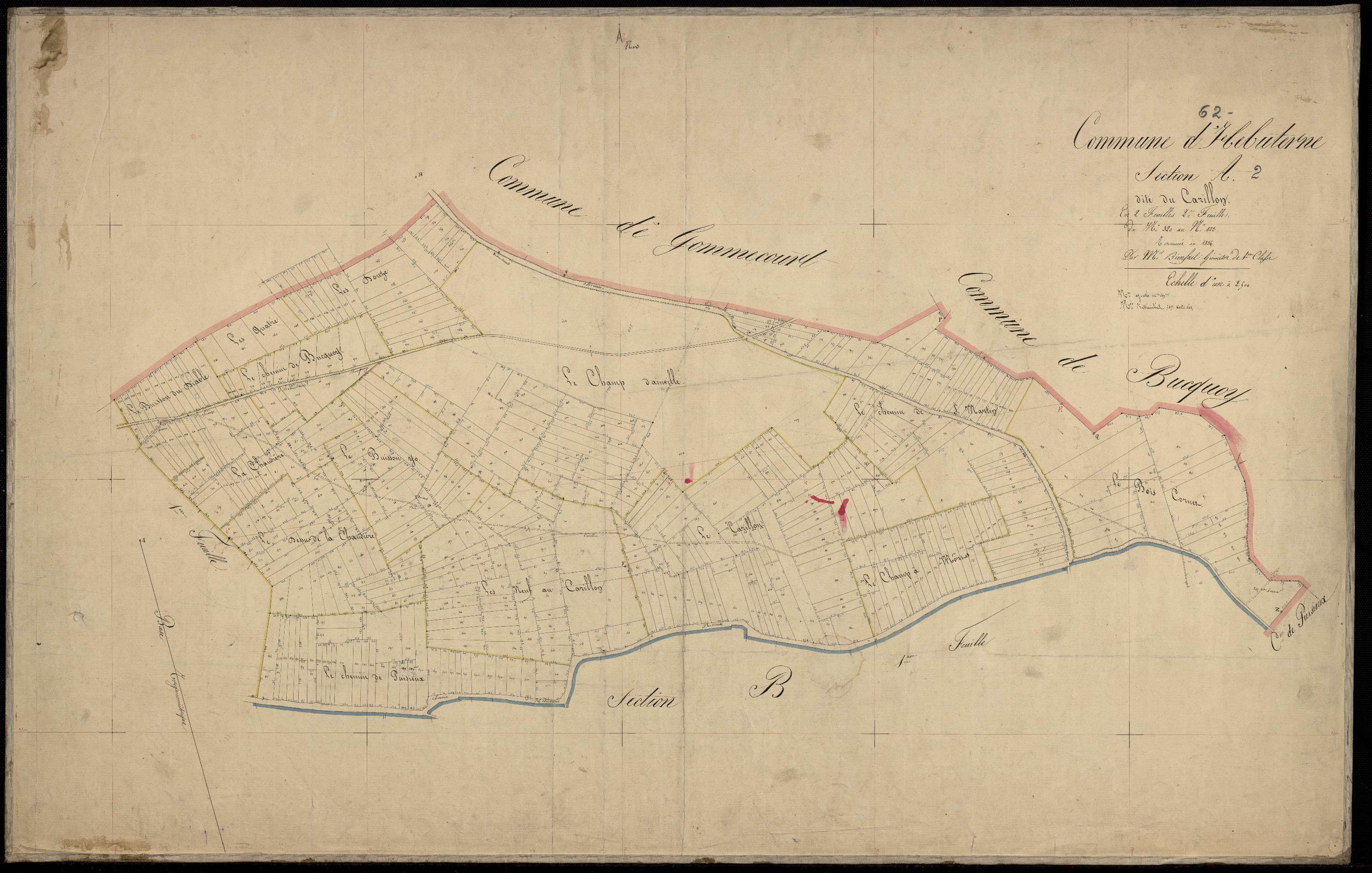 Hébuterne - Section A, 2e feuille