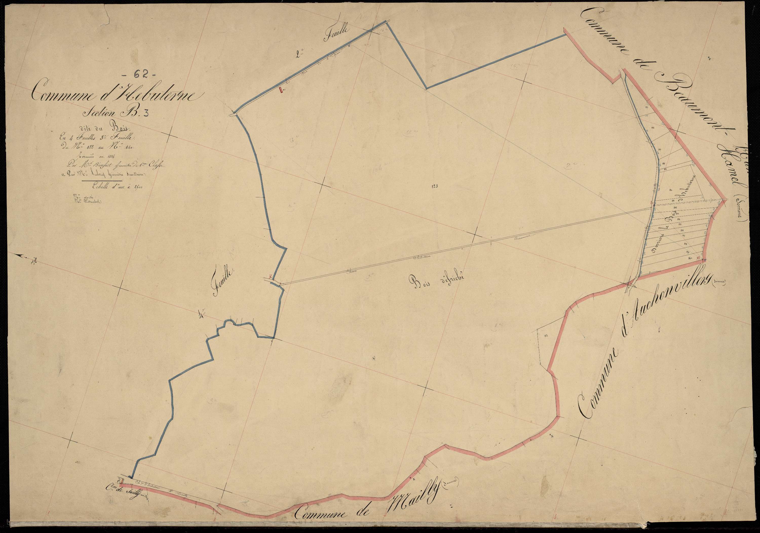 Hébuterne - Section B, 3e feuille