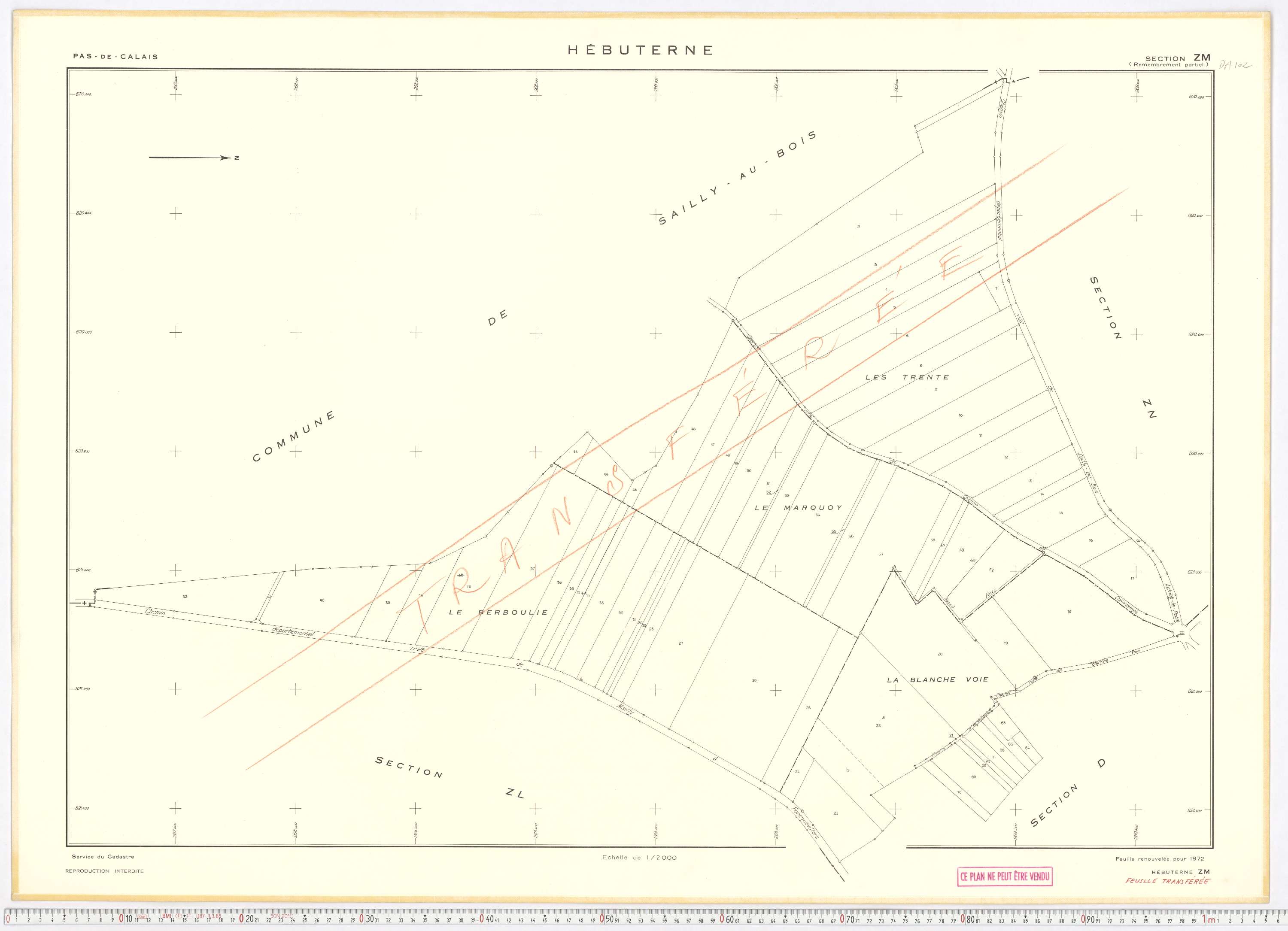 Hébuterne - Section ZM.