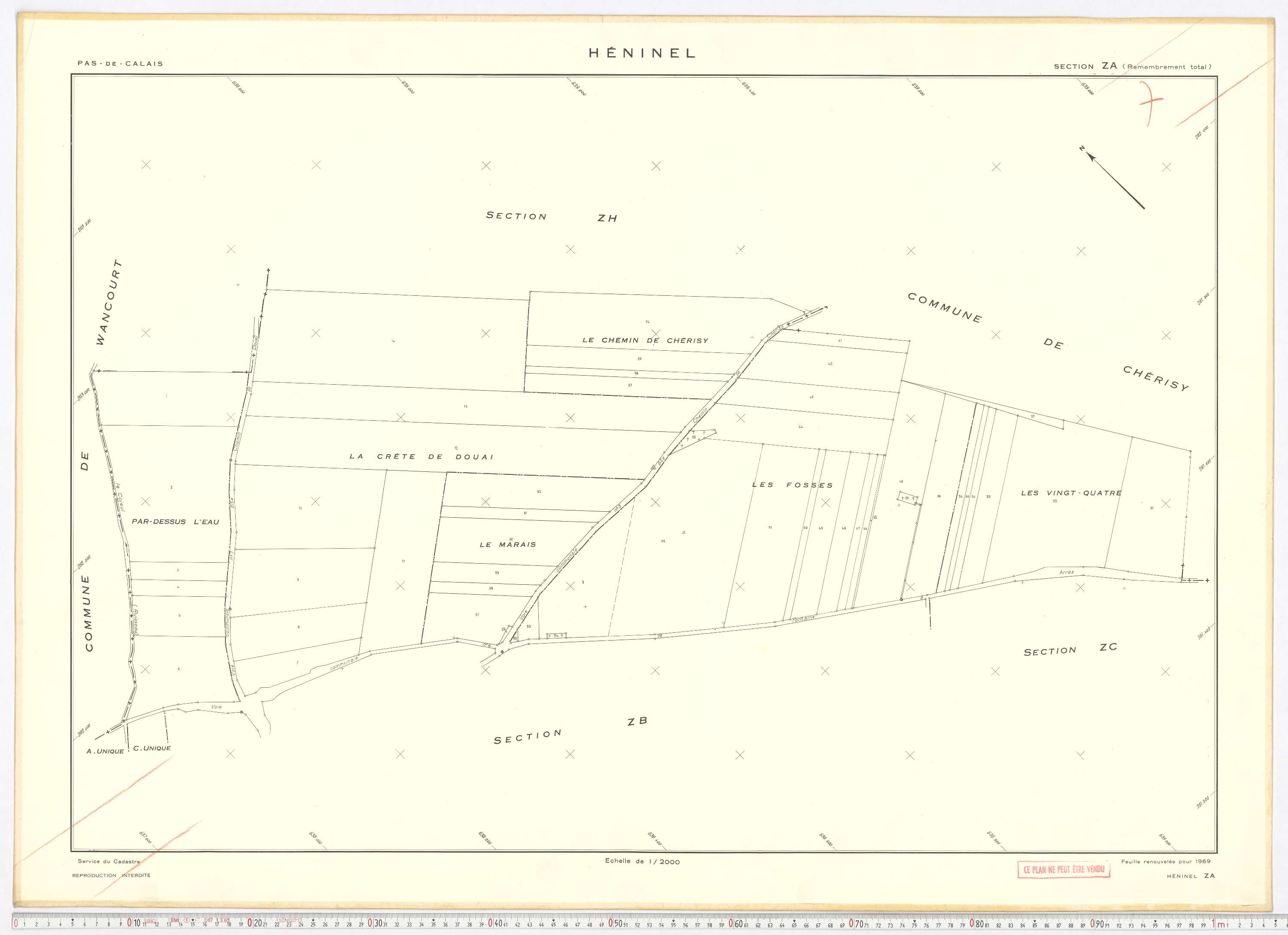 Héninel - Section ZA.