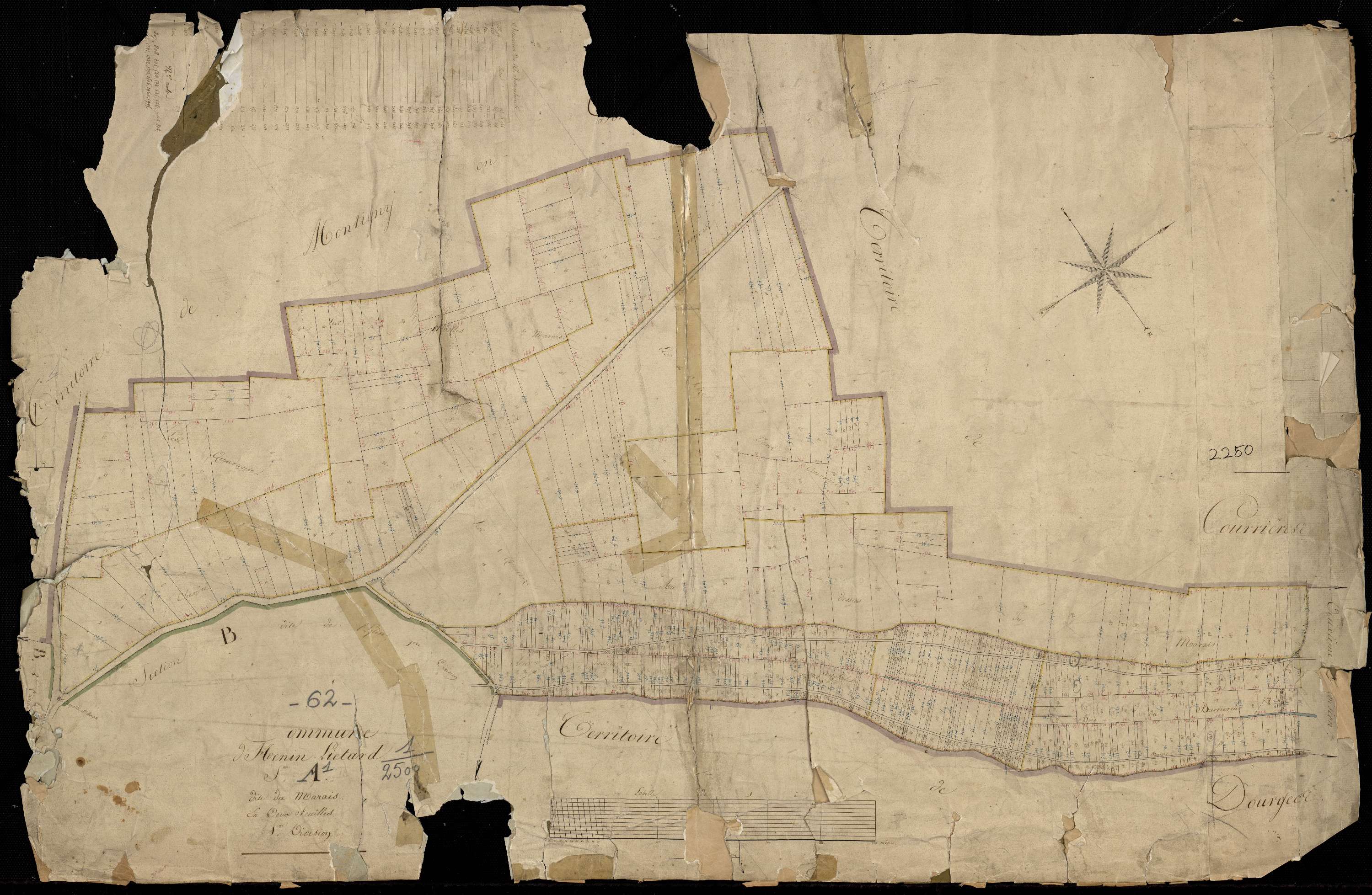 Hénin-Beaumont - Section A, 1re feuille