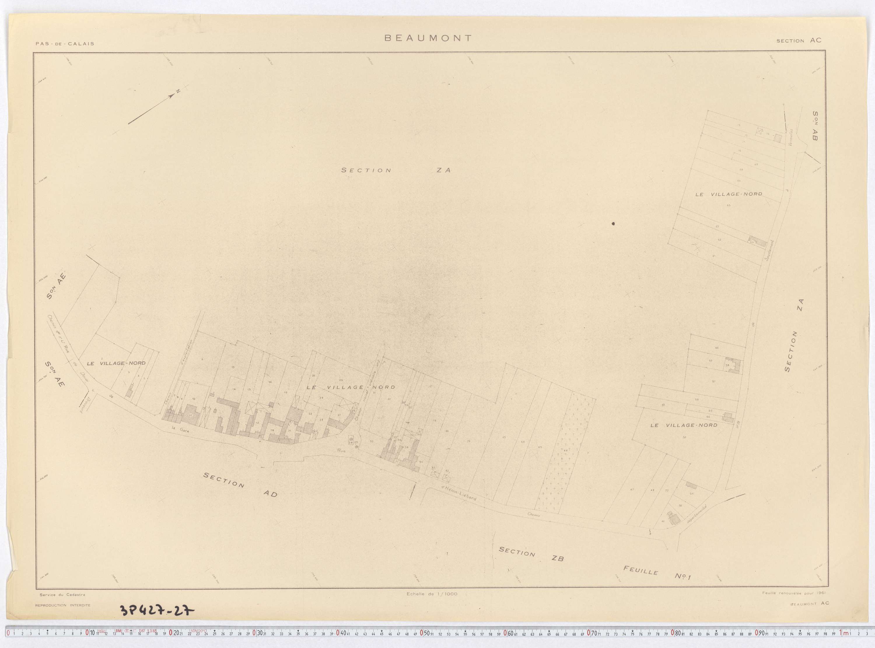 Hénin-Beaumont - Section AB.