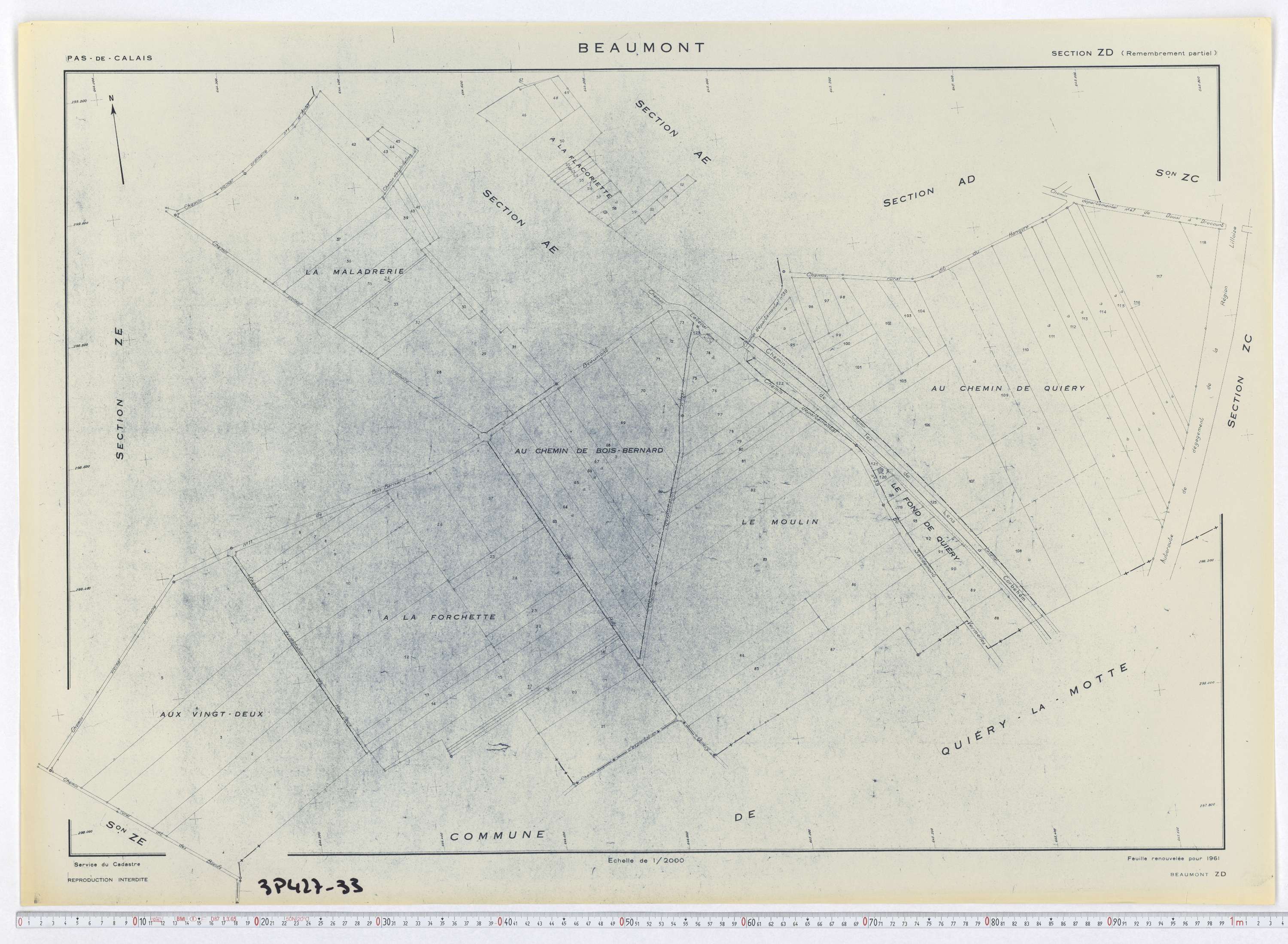 Hénin-Beaumont - Section ZC.