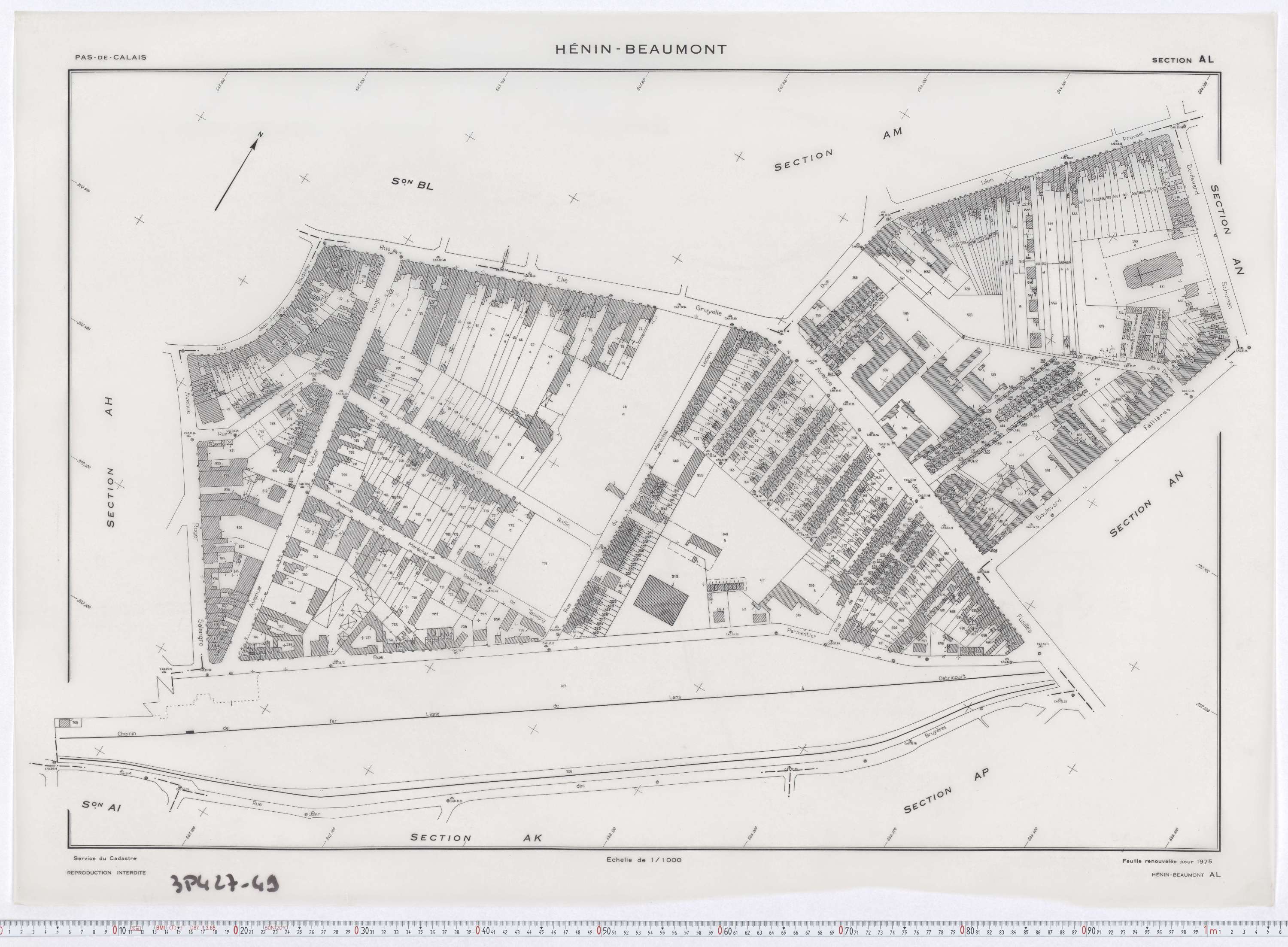 Hénin-Beaumont - Section AK.