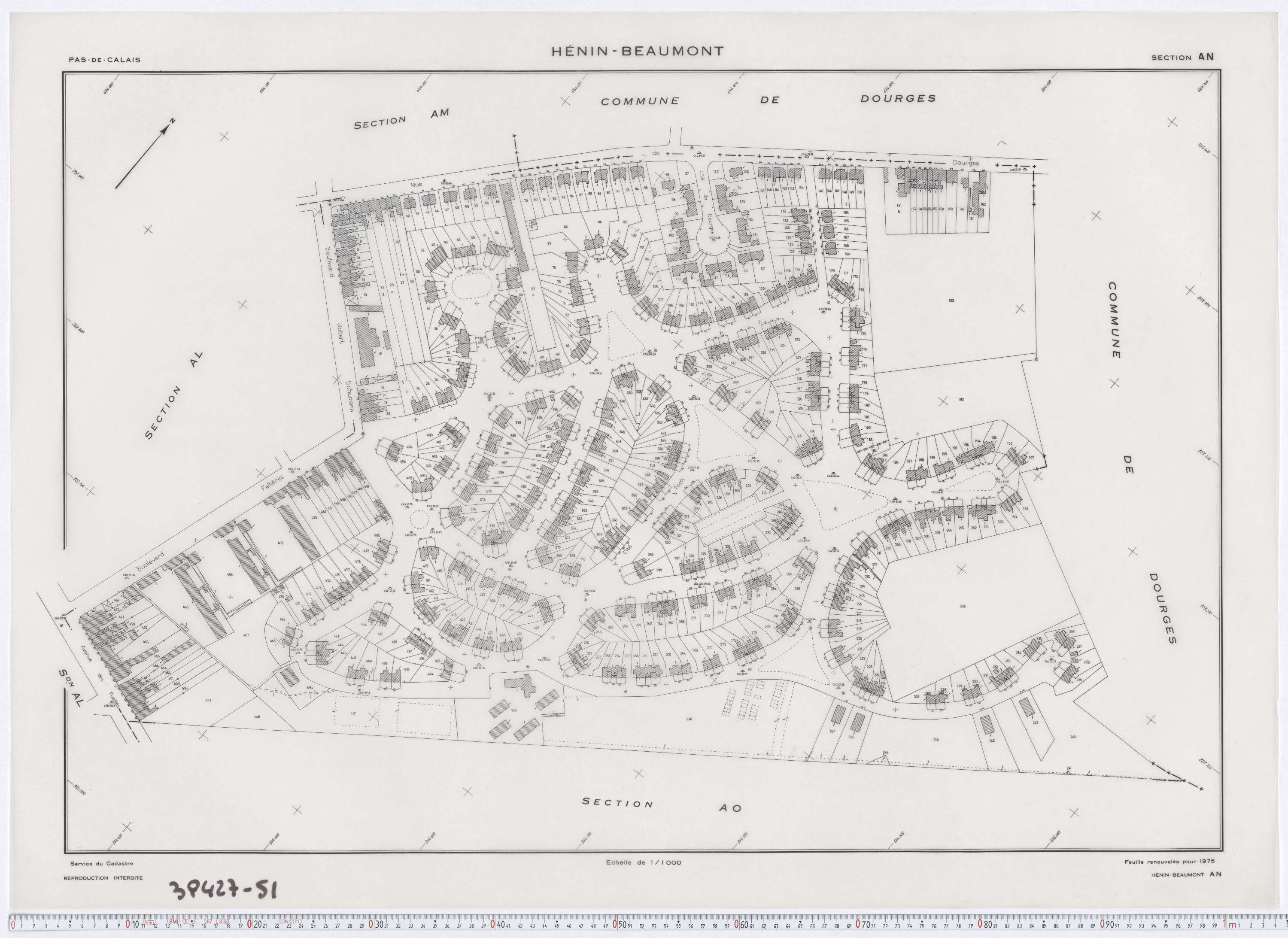 Hénin-Beaumont - Section AM.