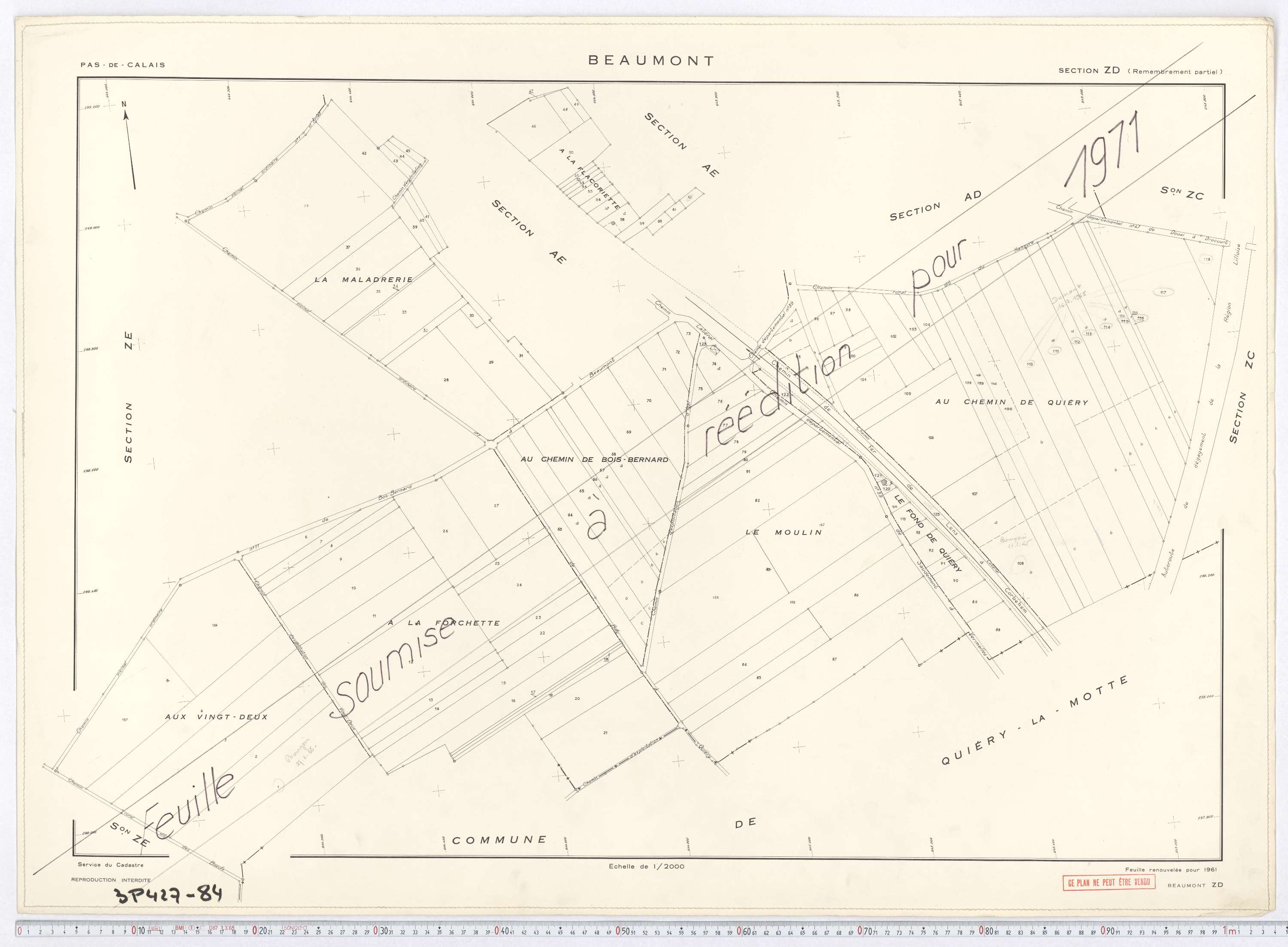 Hénin-Beaumont - Section ZC.