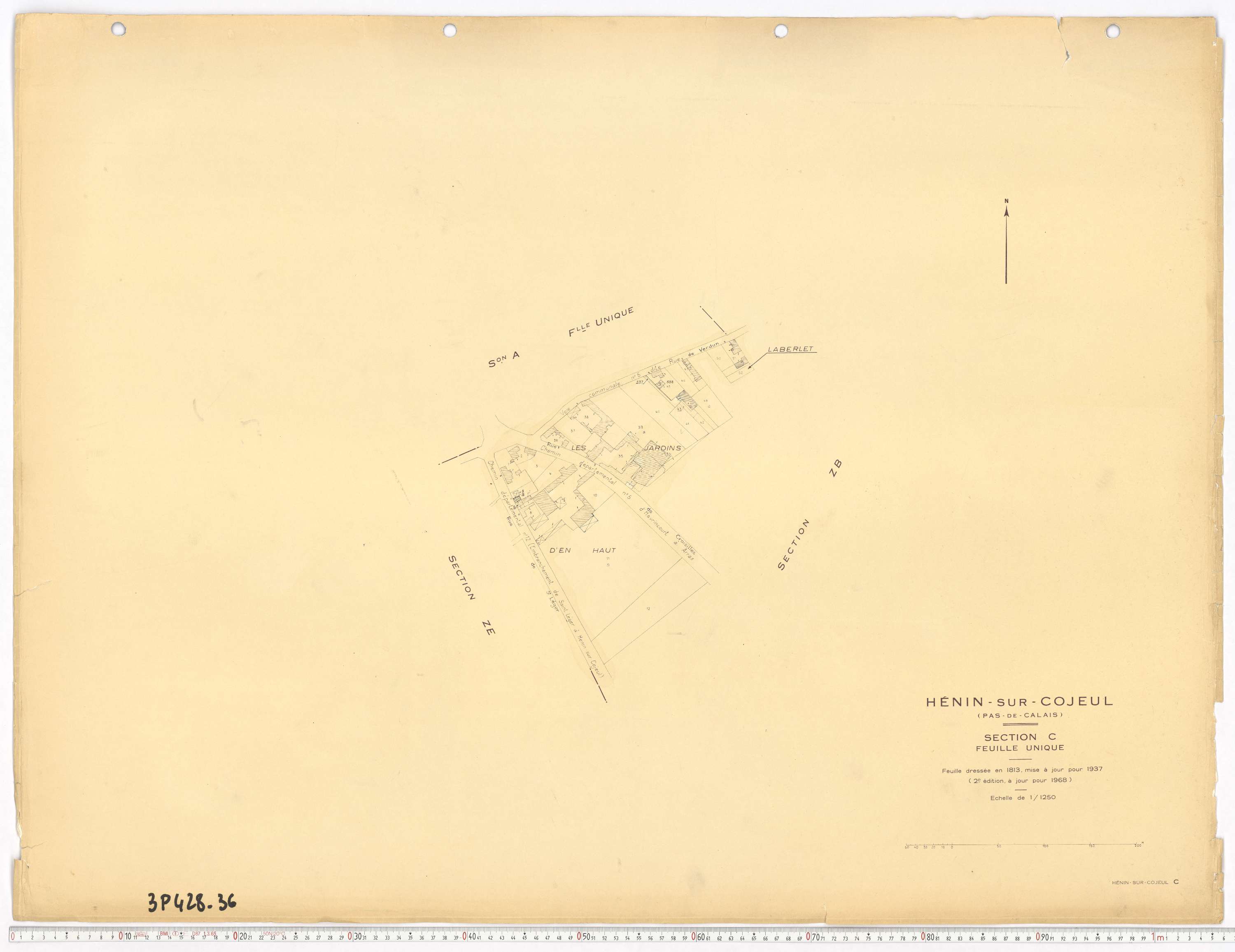 Hénin-sur-Cojeul - Section C.