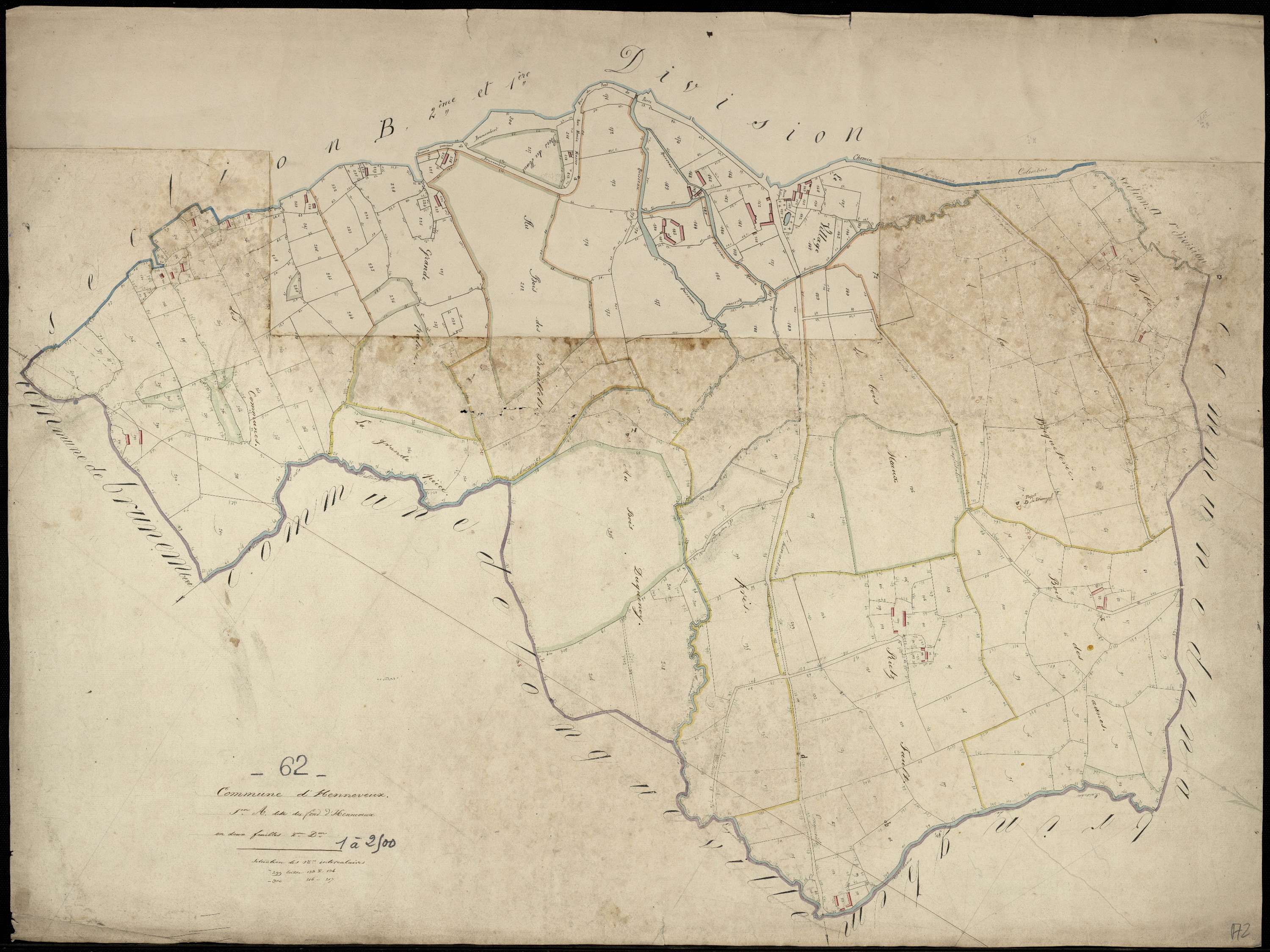 Henneveux - Section A, 2e feuille