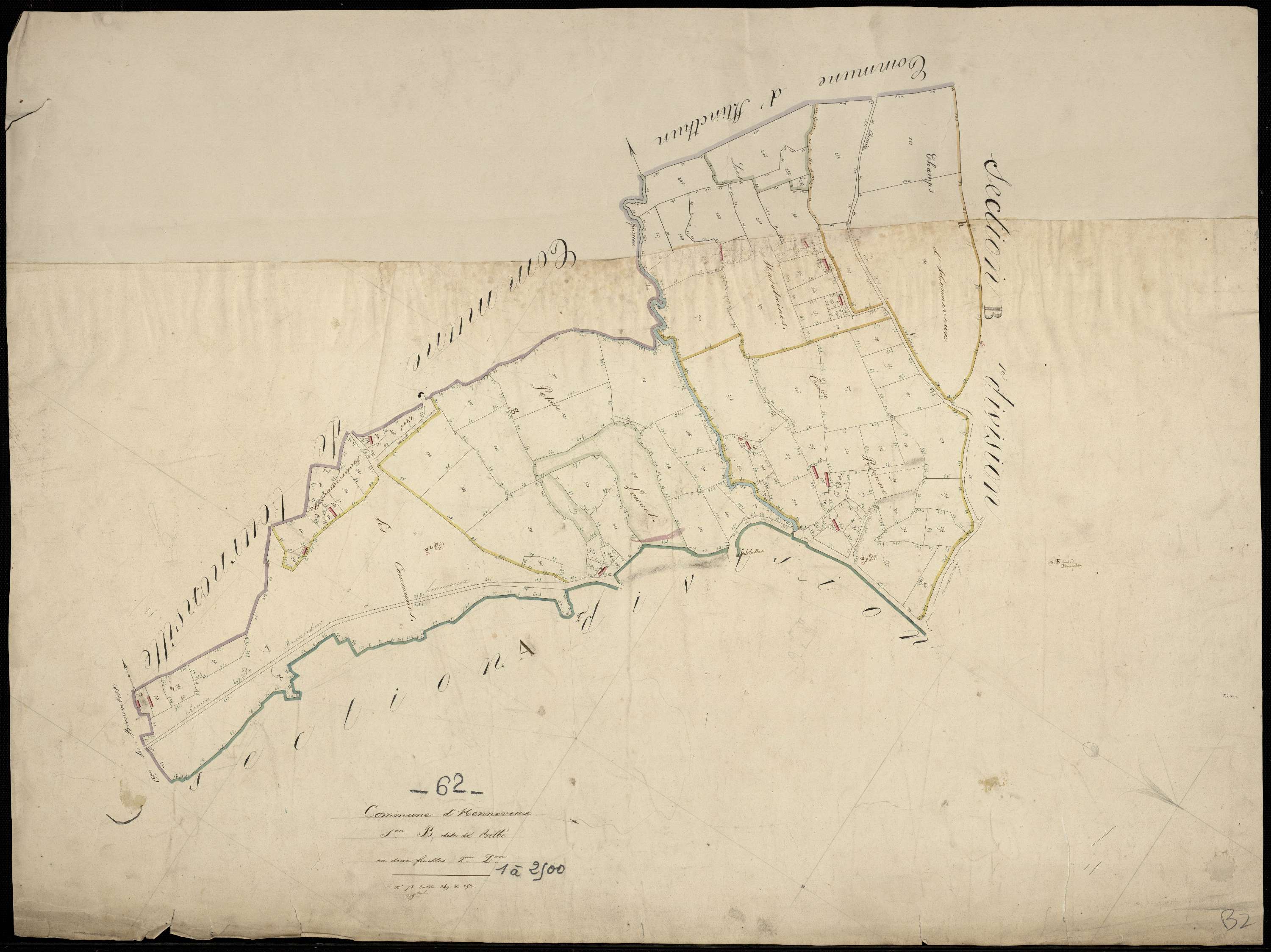 Henneveux - Section B, 2e feuille