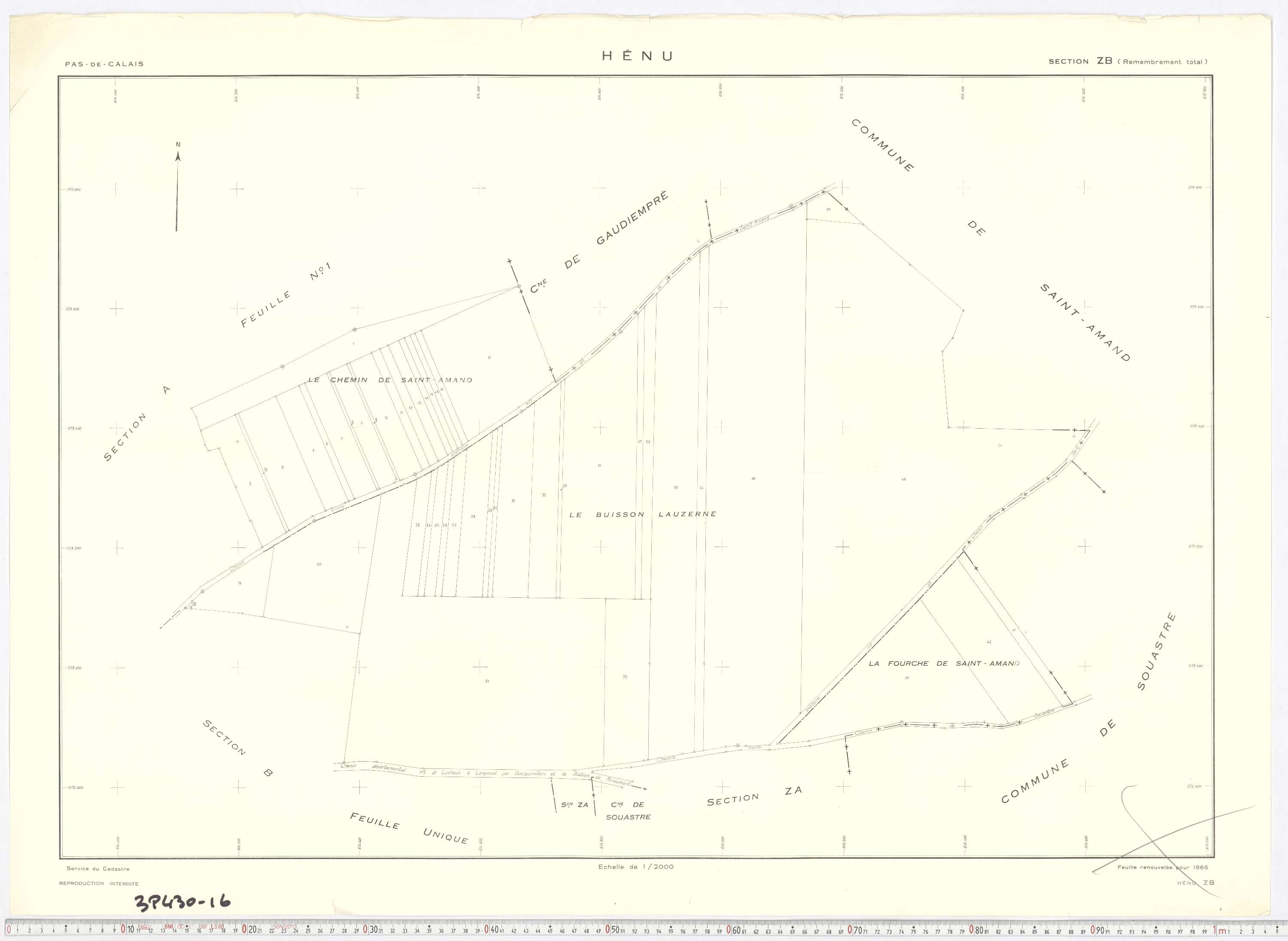 Hénu - Section ZB.