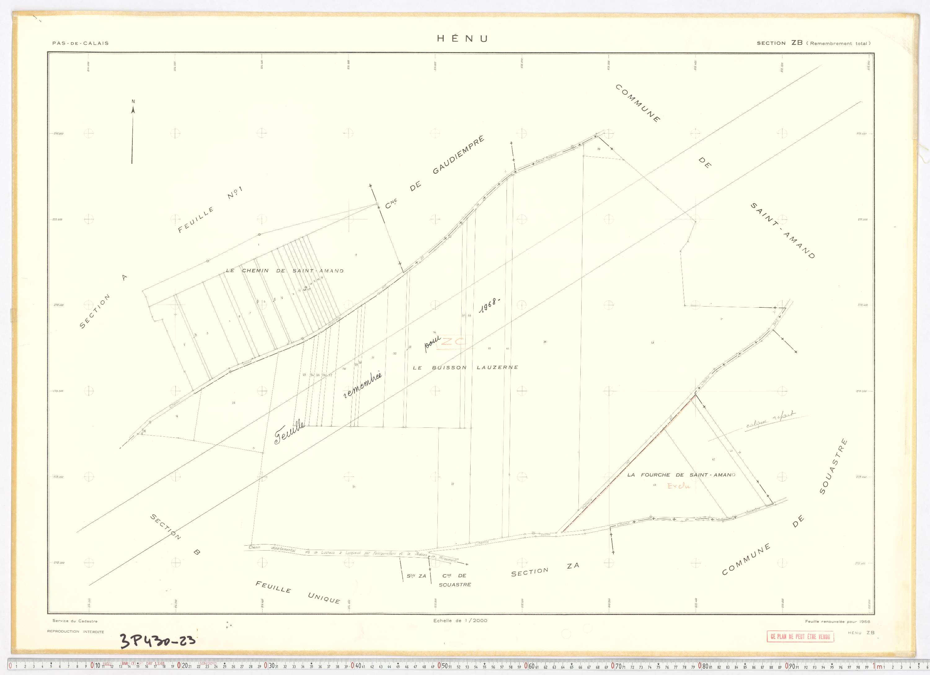 Hénu - Section ZB.