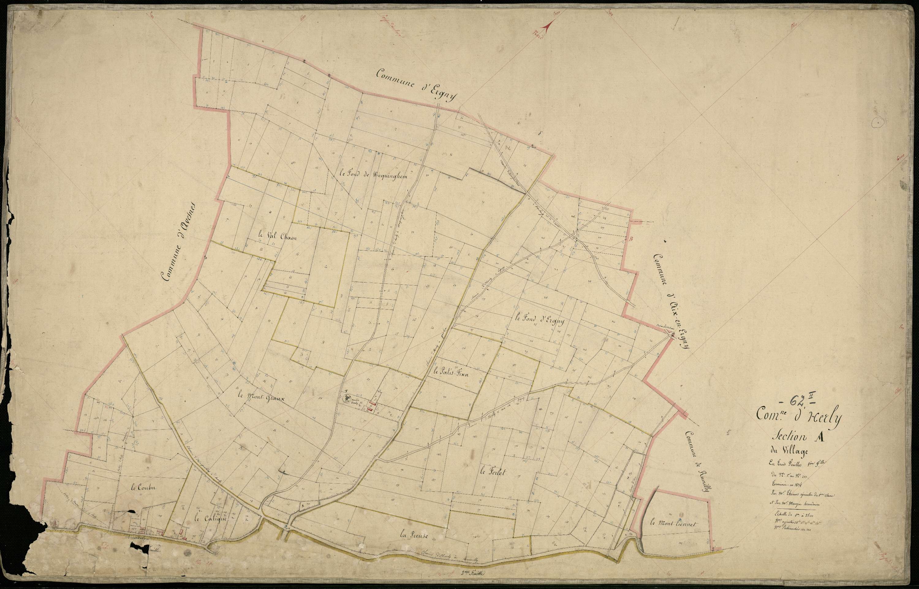 Herly - Section A, 1re feuille