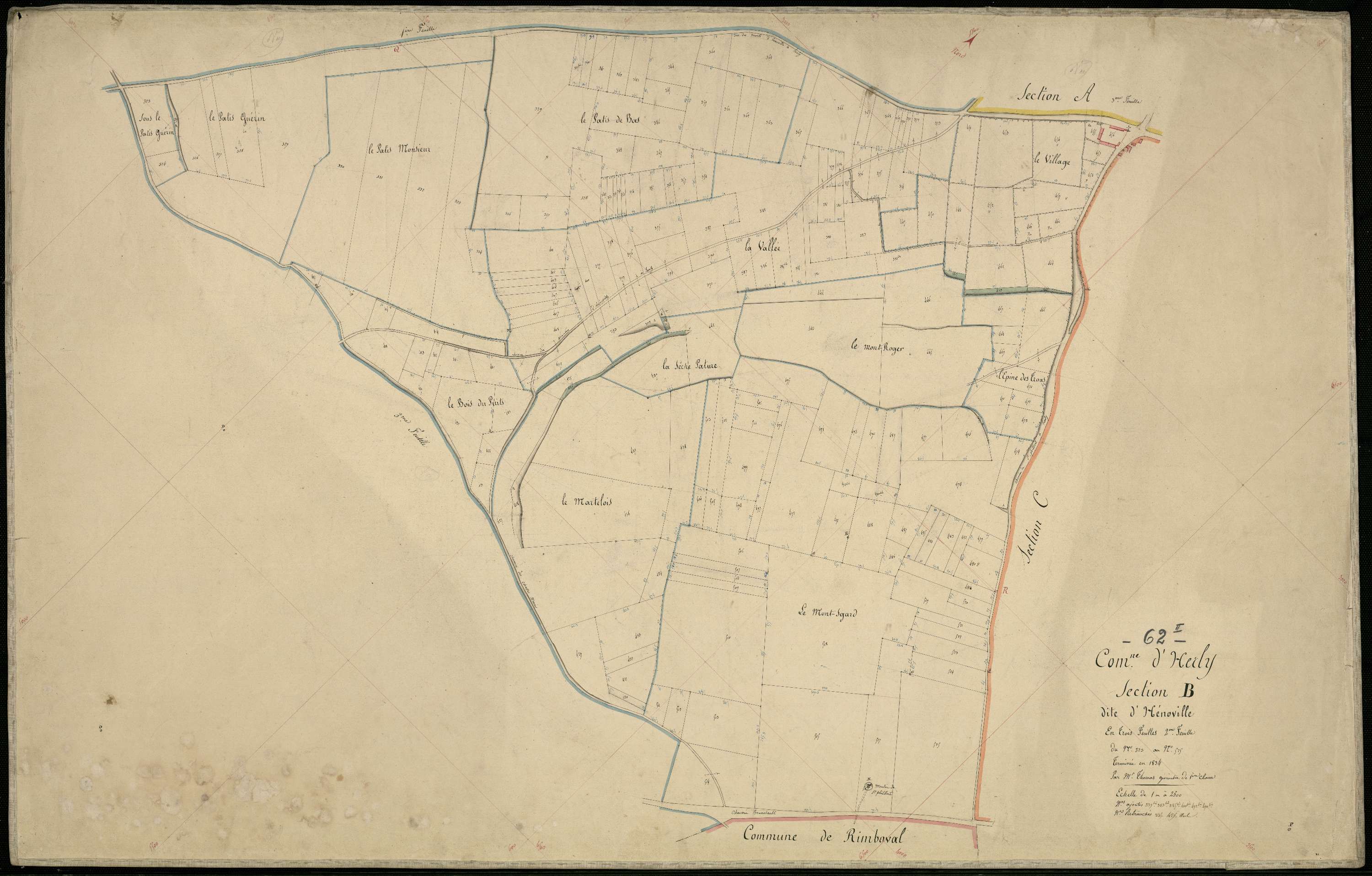Herly - Section B, 2e feuille