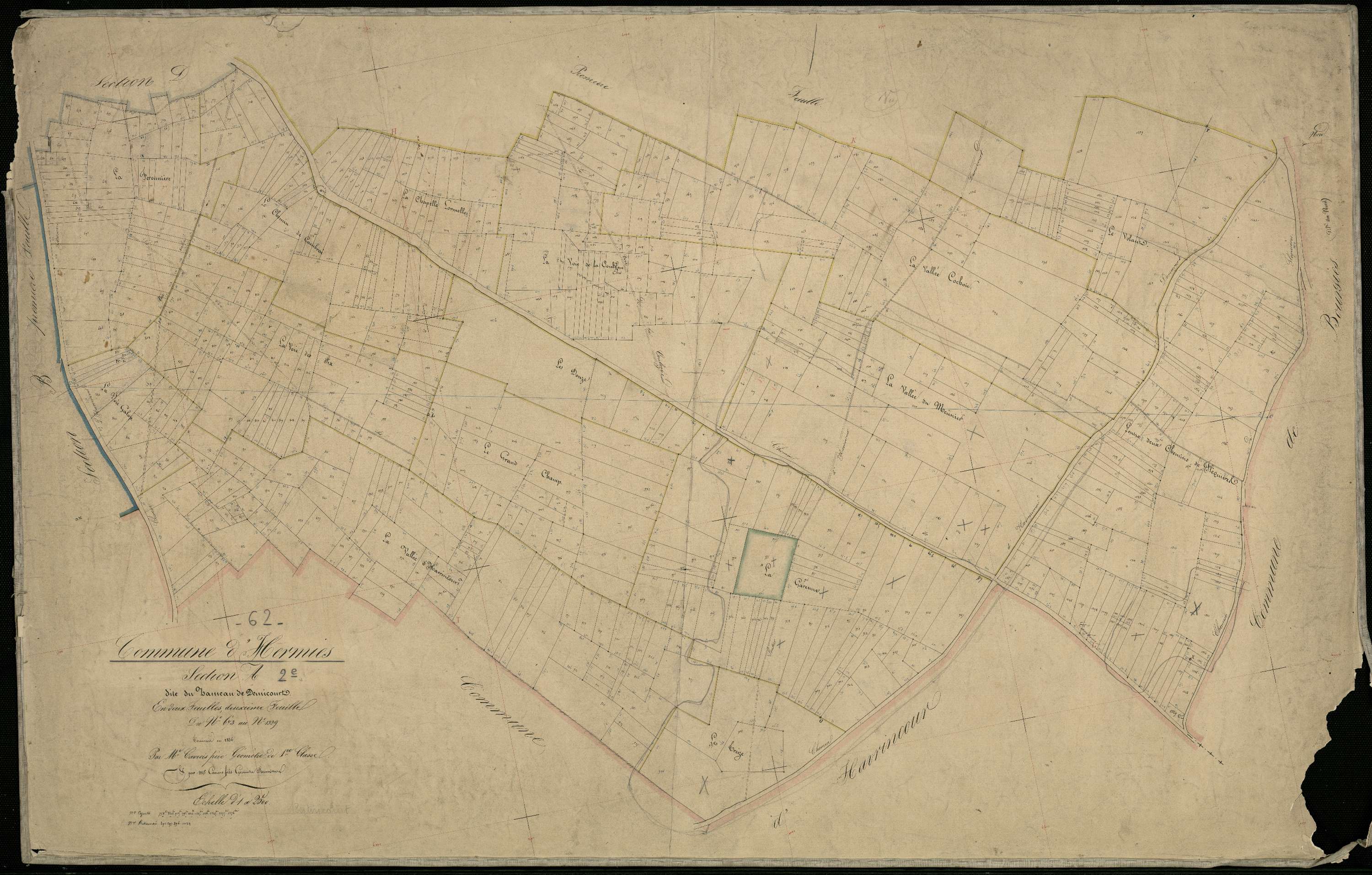 Hermies - Section A, 2e feuille