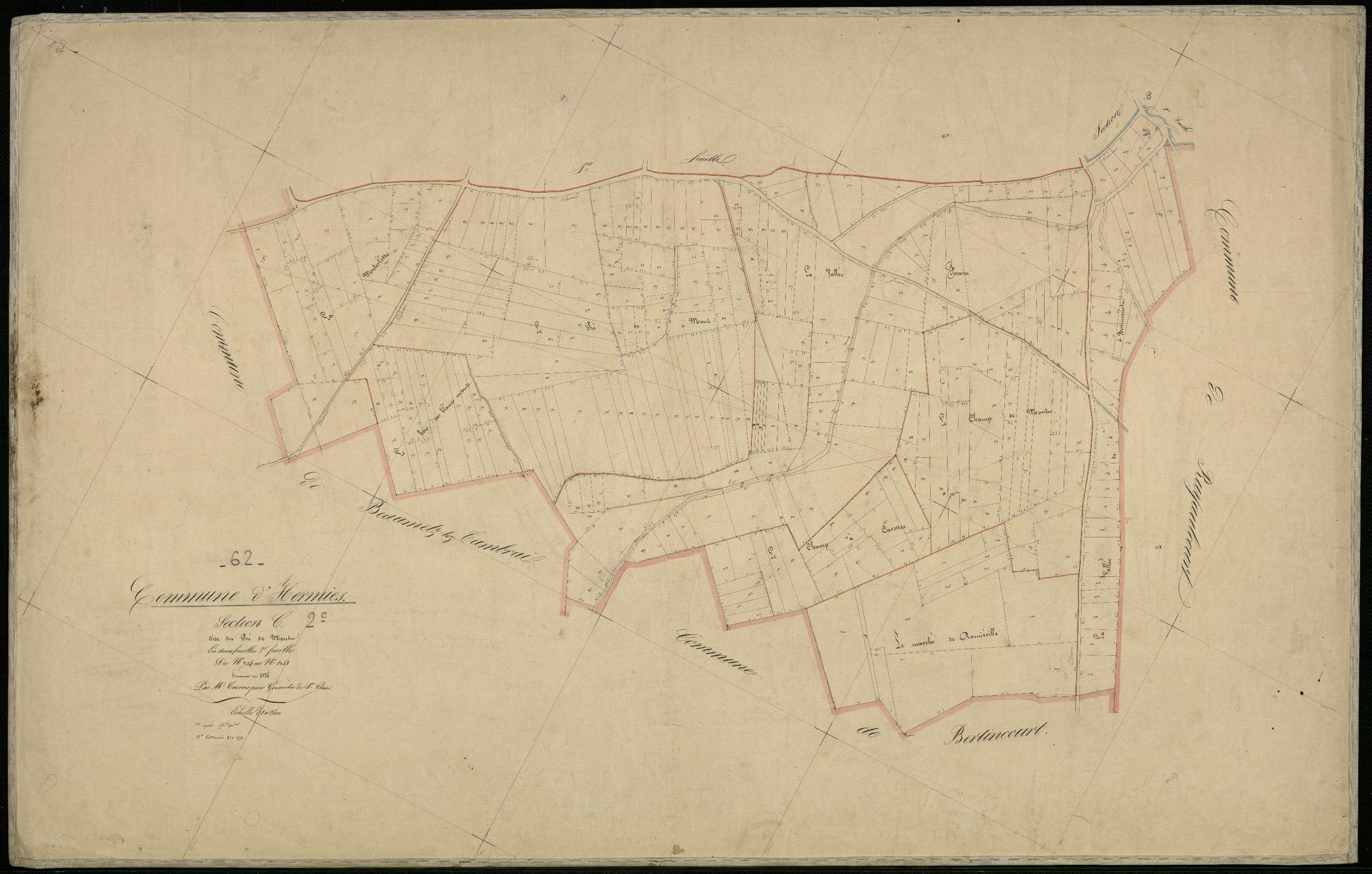 Hermies - Section C, 2e feuille