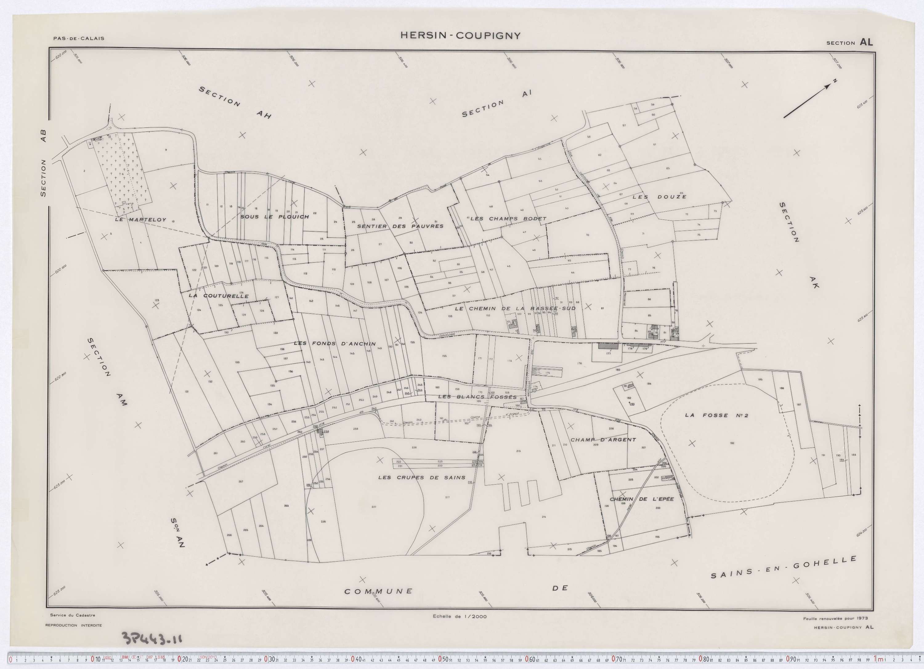 Hersin-Coupigny - Section AL.