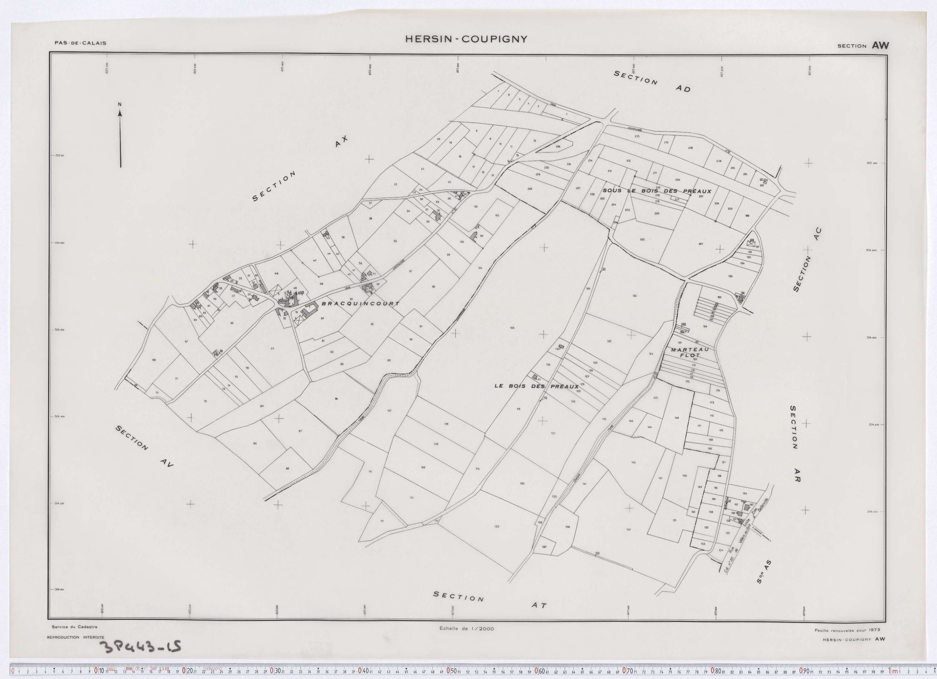Hersin-Coupigny - Section AW.