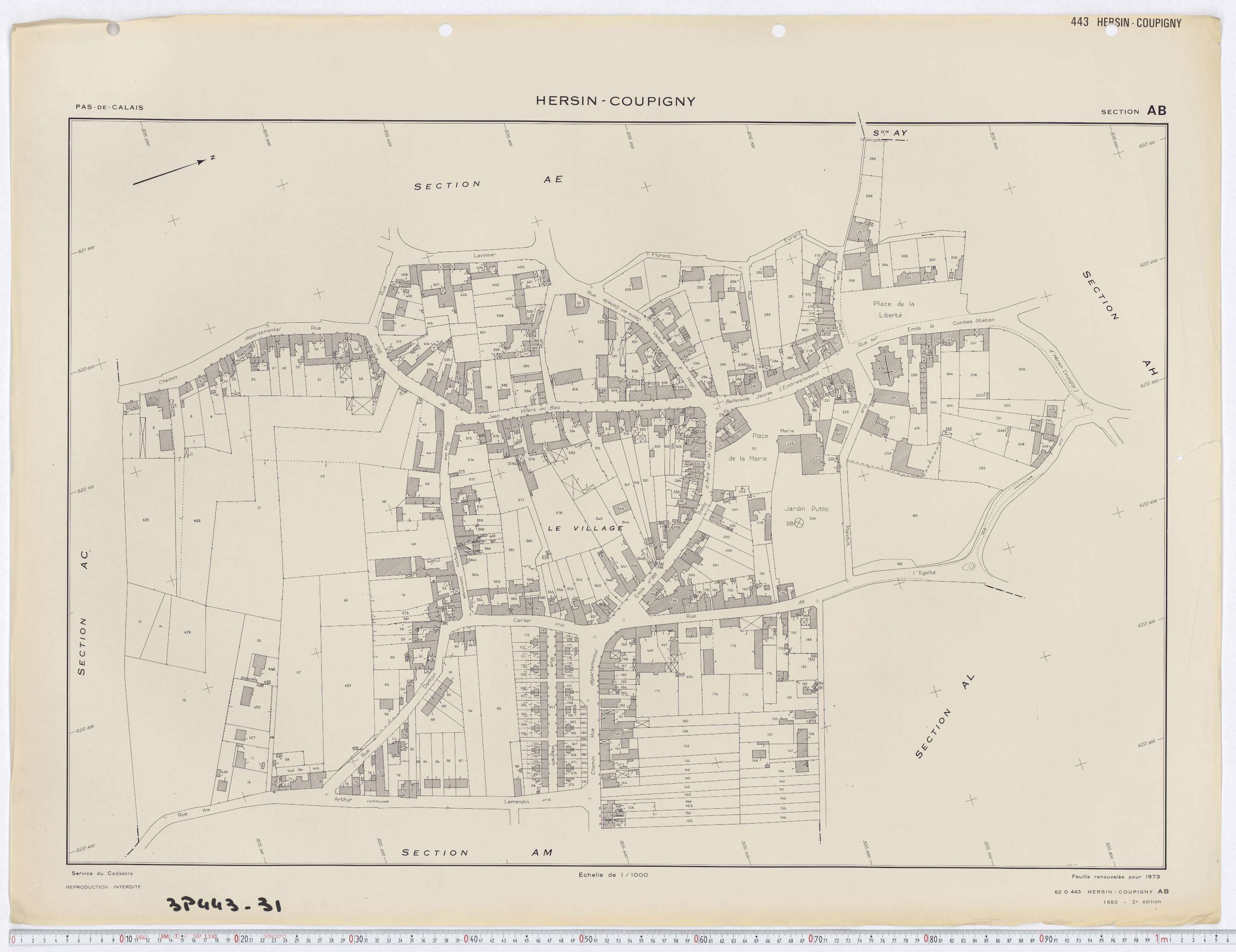 Hersin-Coupigny - Section AB.