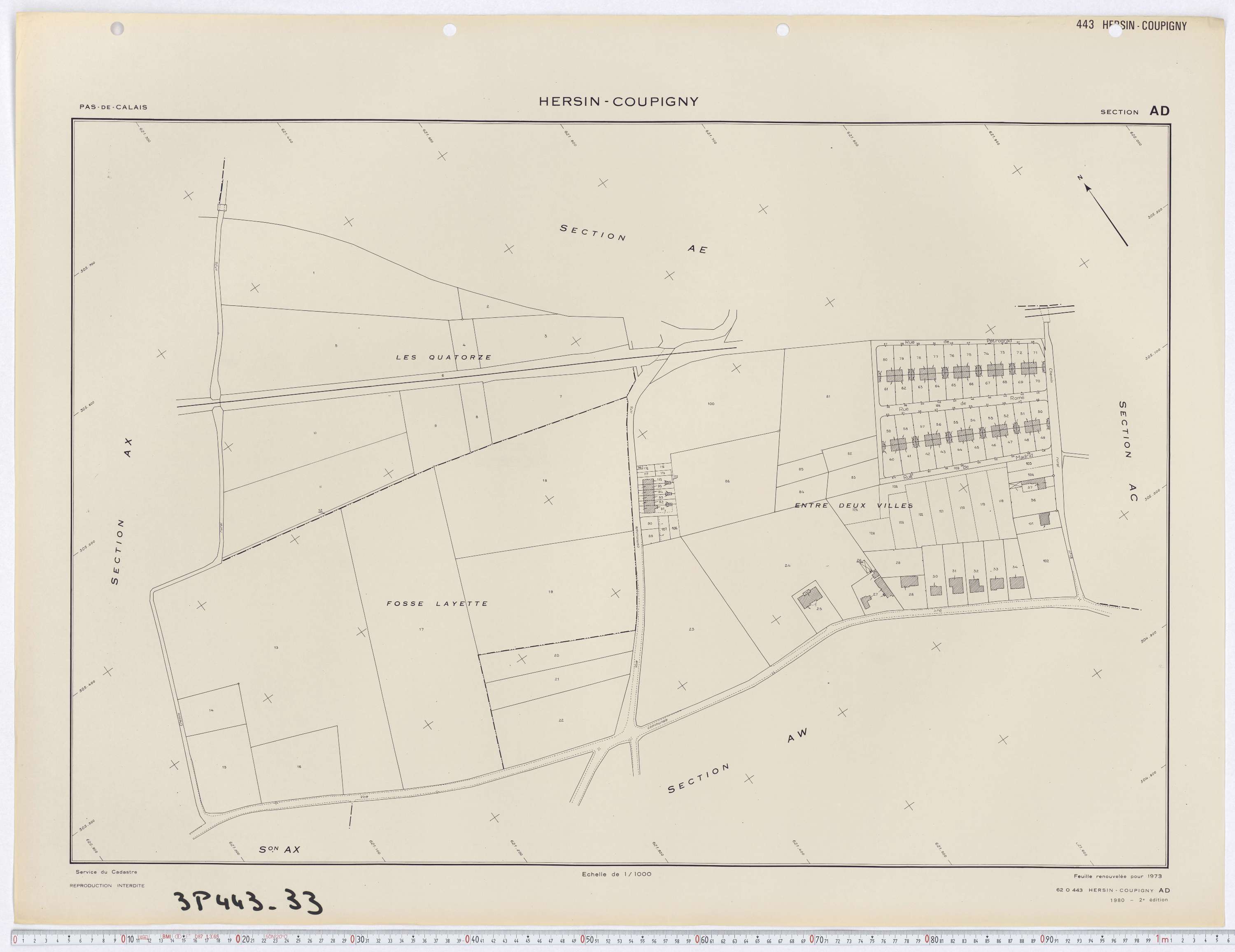 Hersin-Coupigny - Section AD.