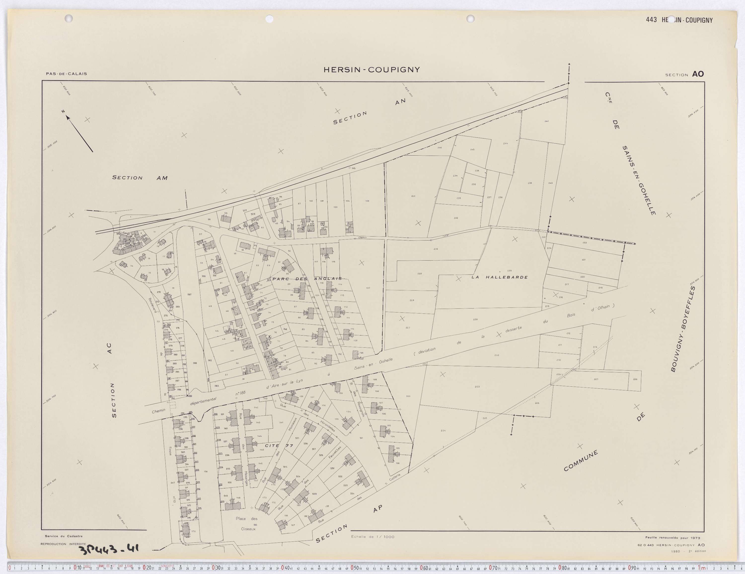 Hersin-Coupigny - Section AO.