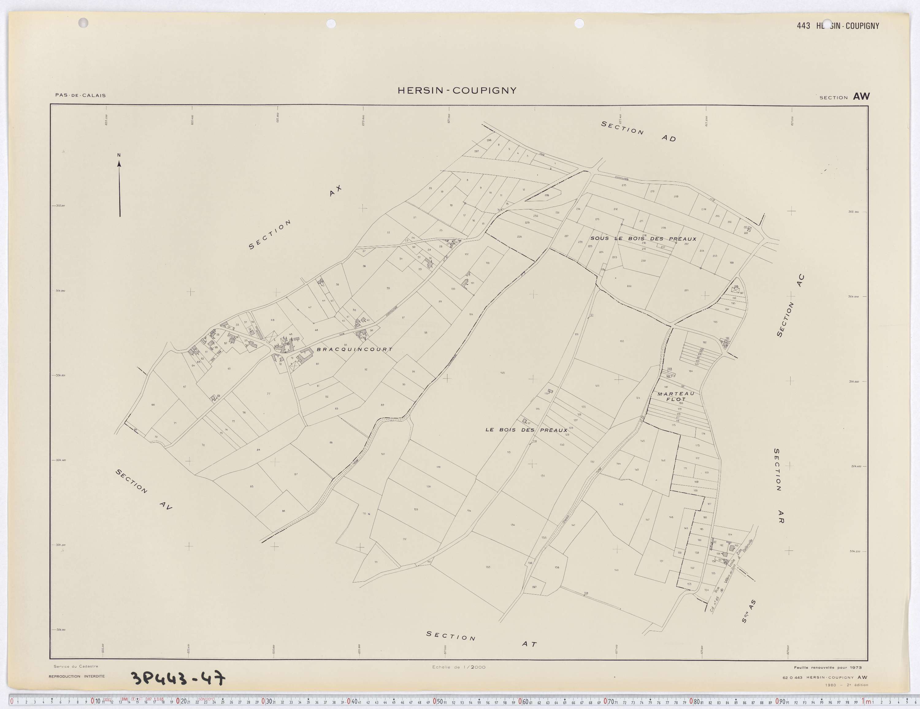 Hersin-Coupigny - Section AW.