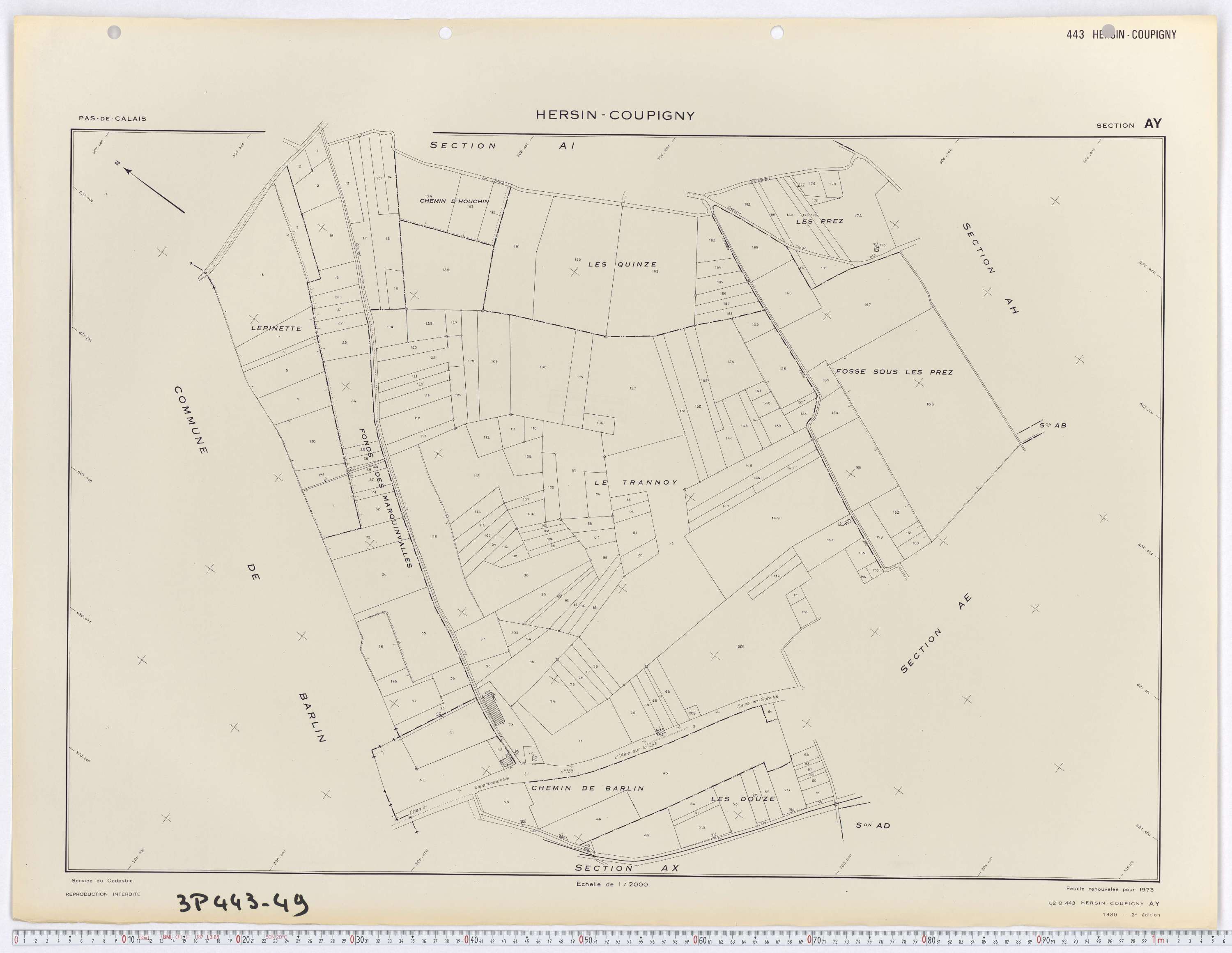 Hersin-Coupigny - Section AY.