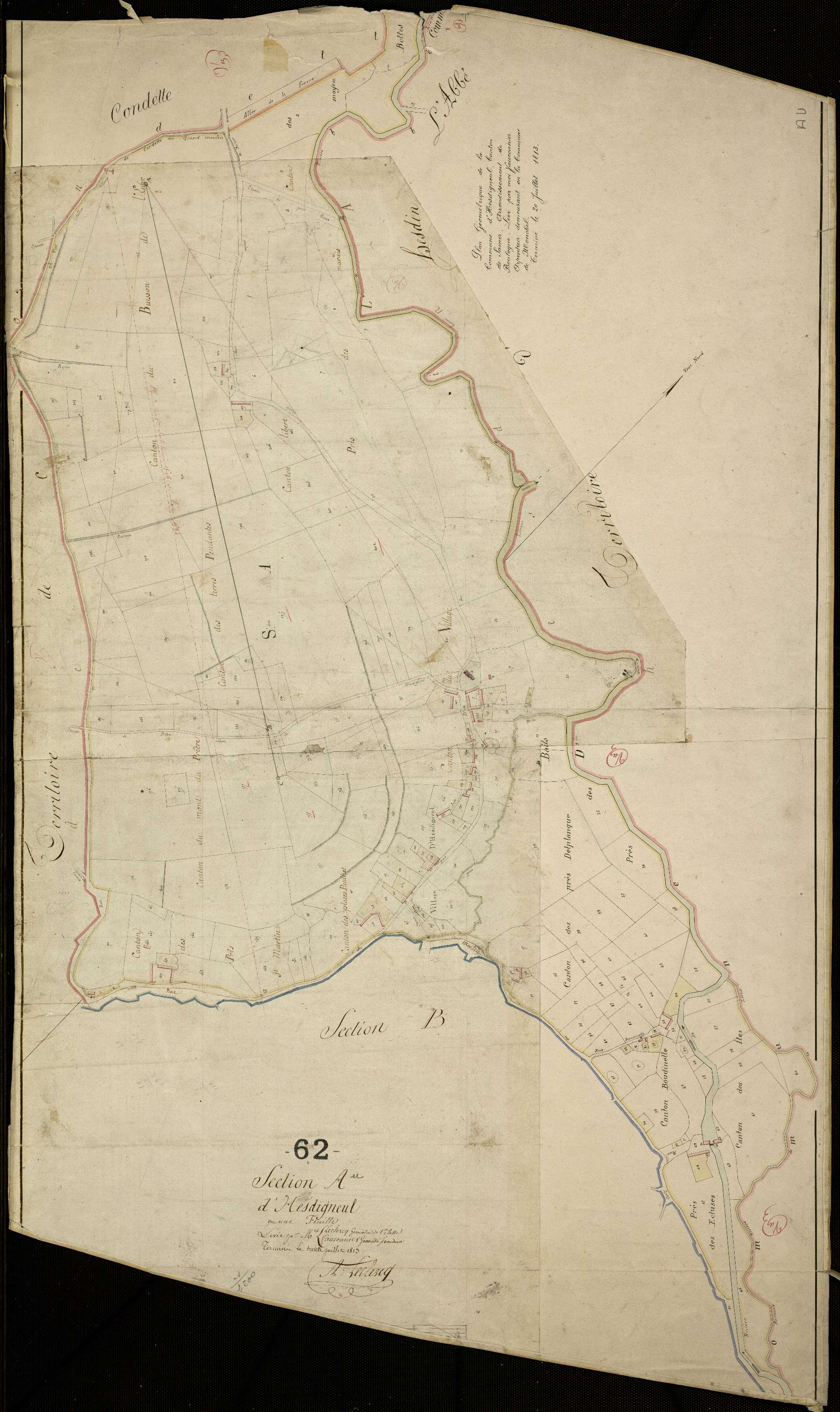 Hesdigneul-lès-Boulogne - Section A