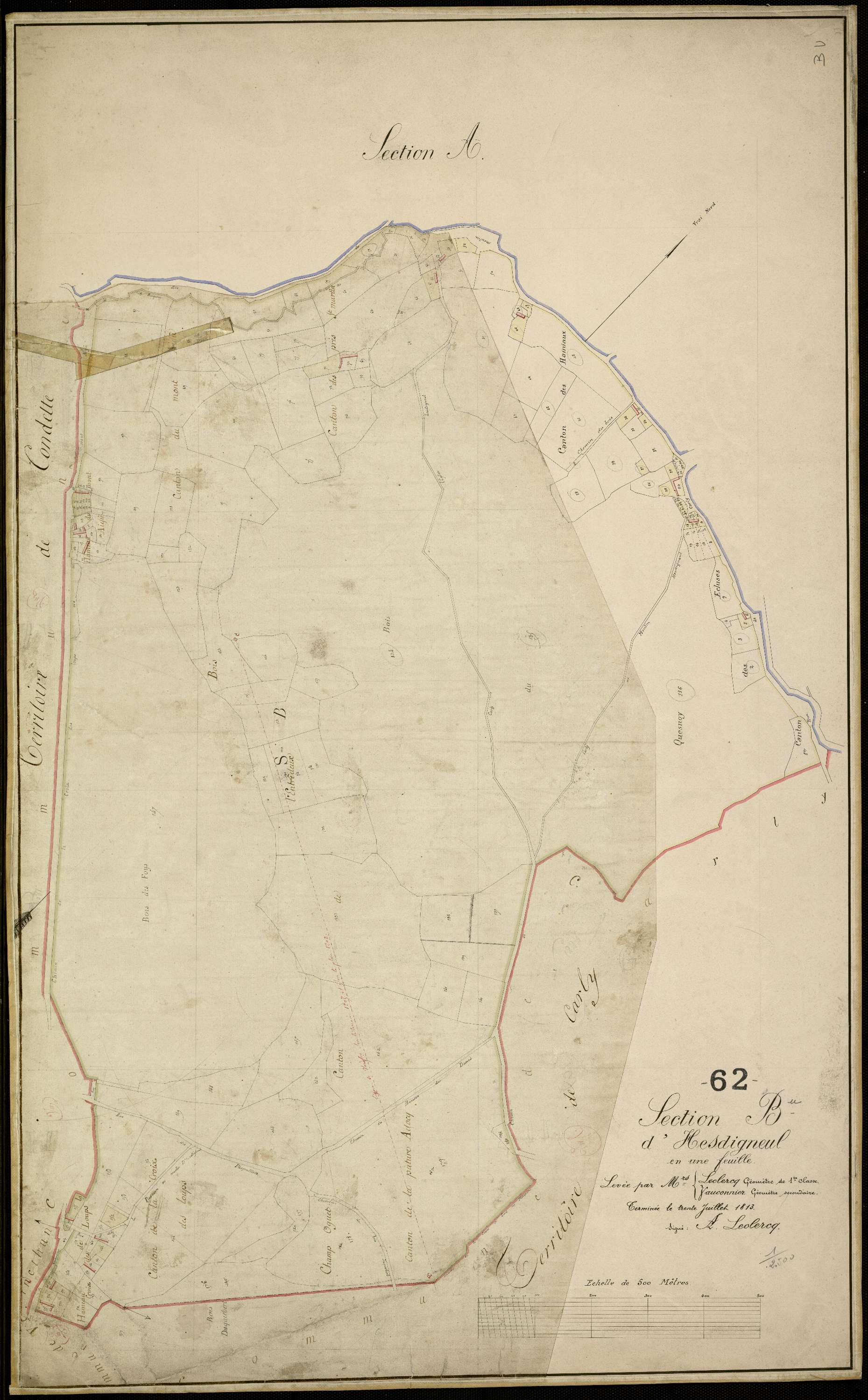 Hesdigneul-lès-Boulogne - Section B