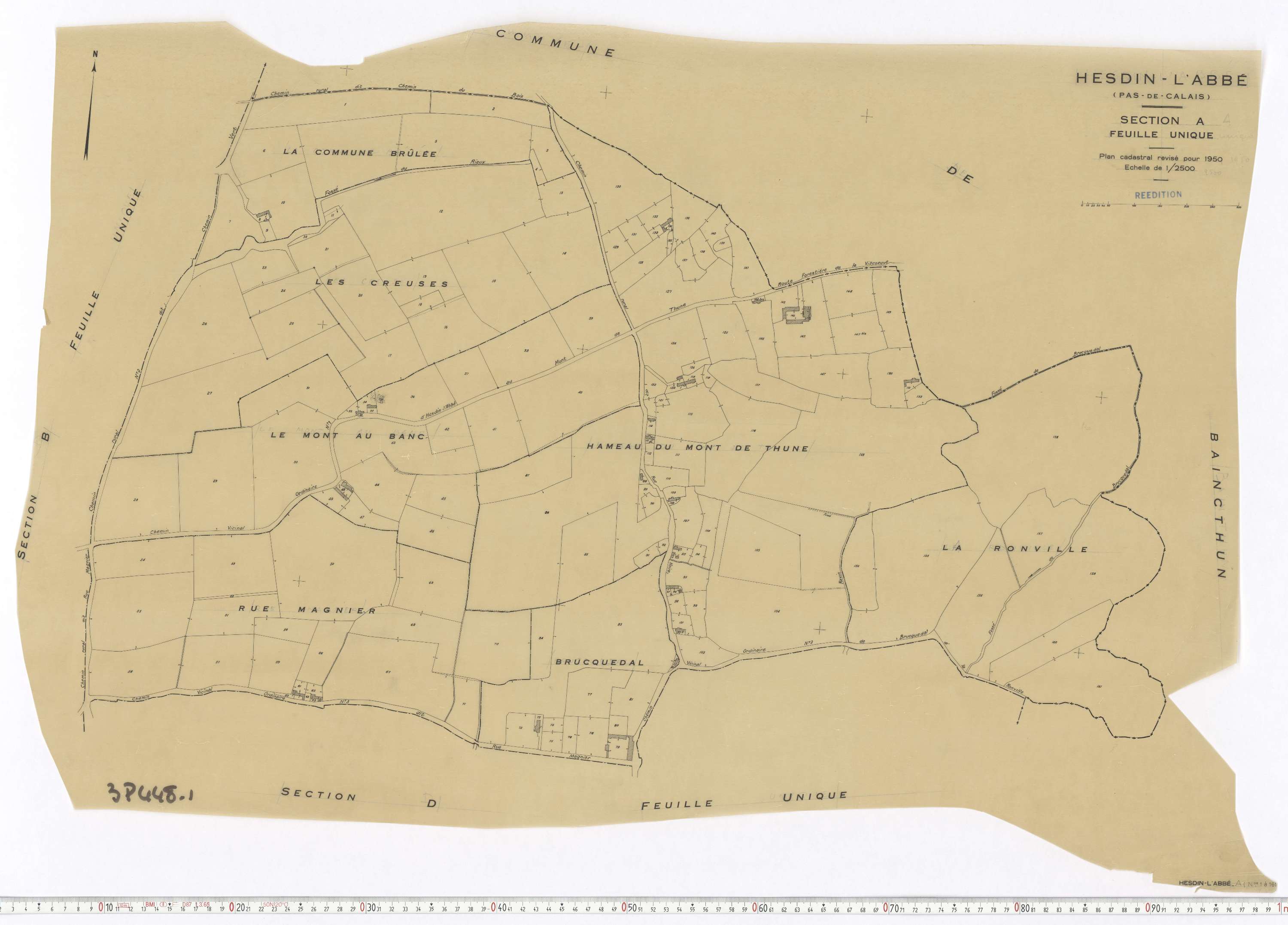 Hesdin-l'Abbé - Section A.