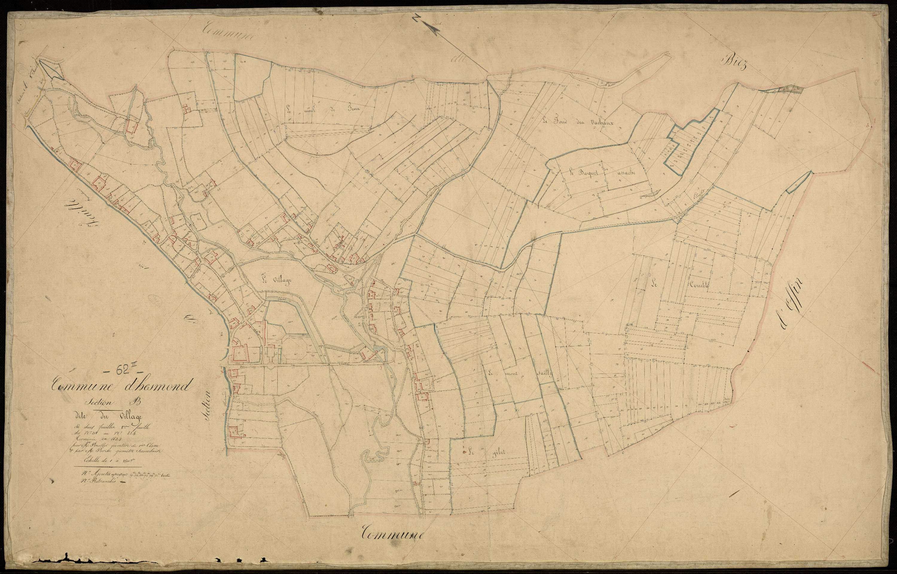 Hesmond - Section B, 2e feuille