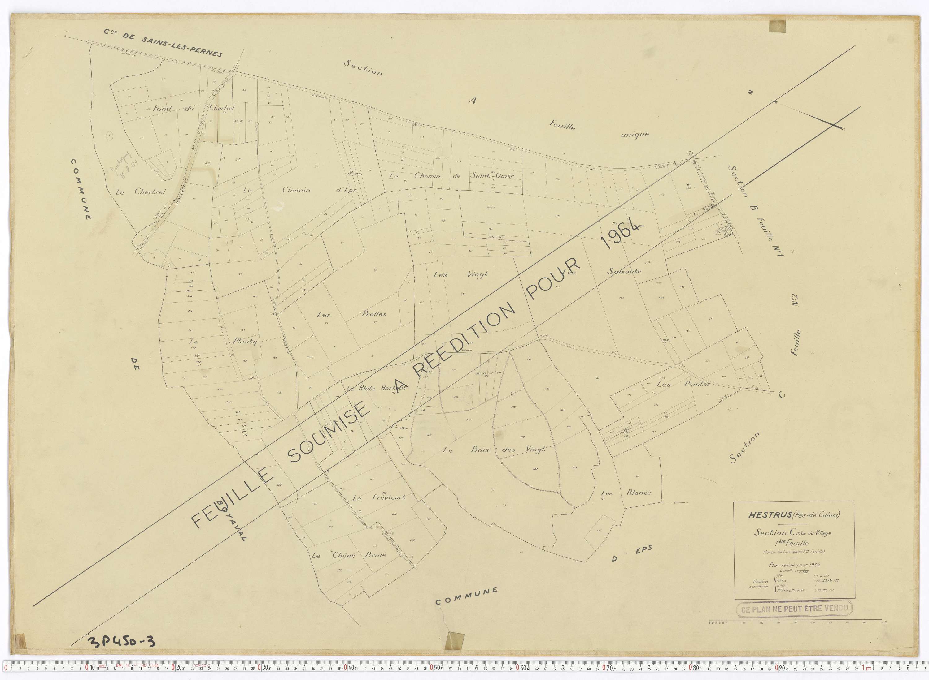 Hestrus - Section C, feuille 1.