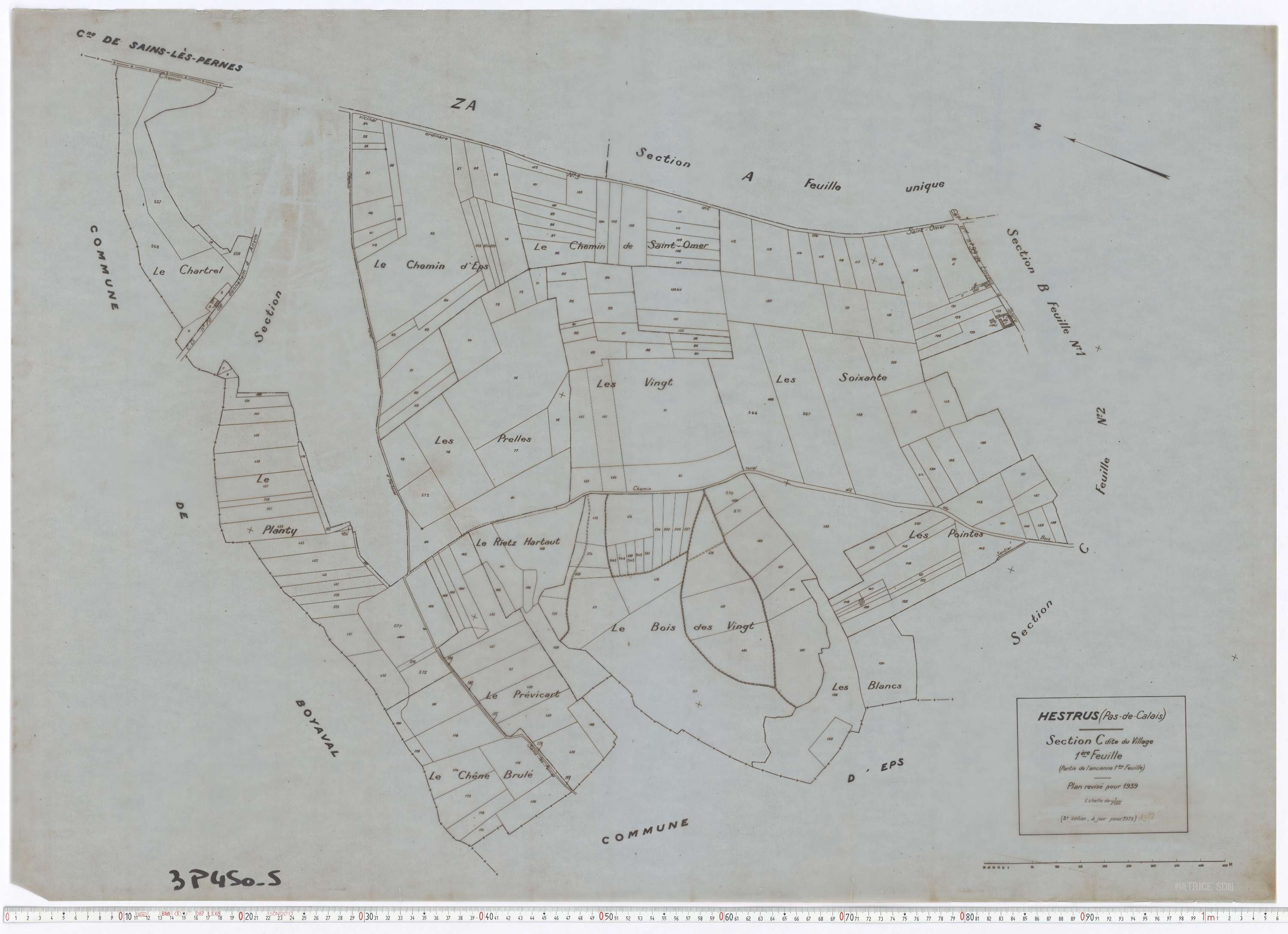 Hestrus - Section C, feuille 1.