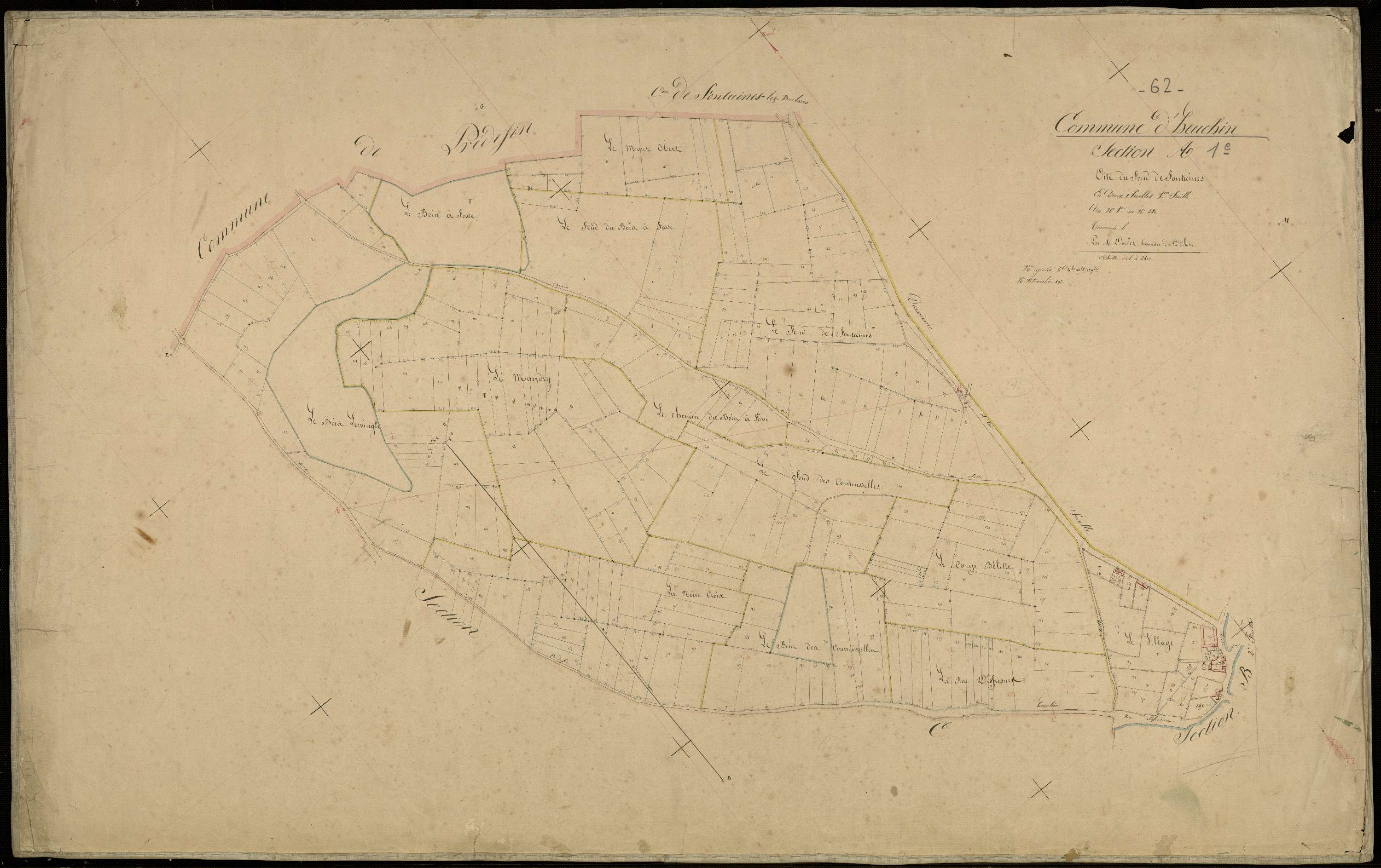 Heuchin - Section A, 1re feuille