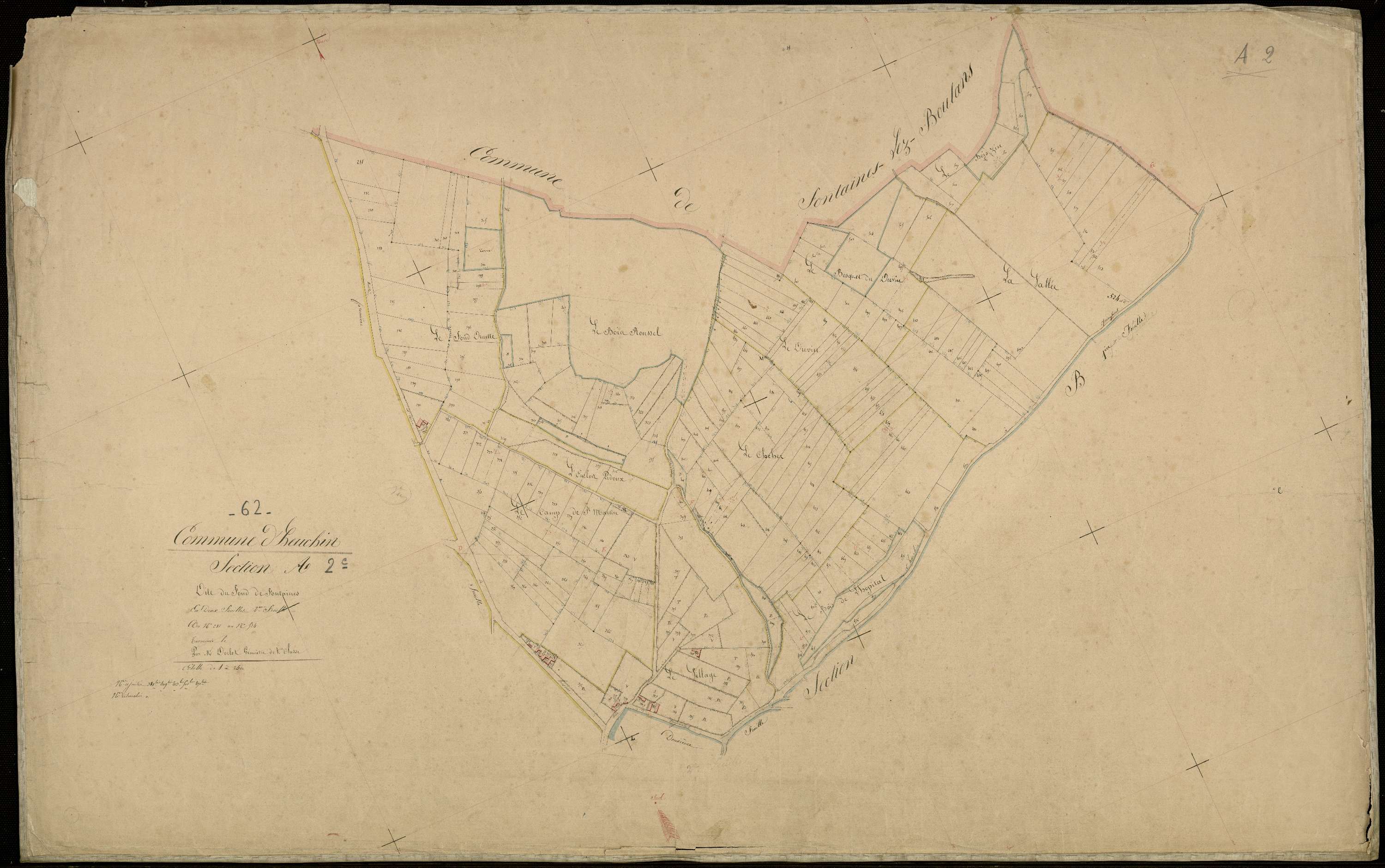 Heuchin - Section A, 2e feuille