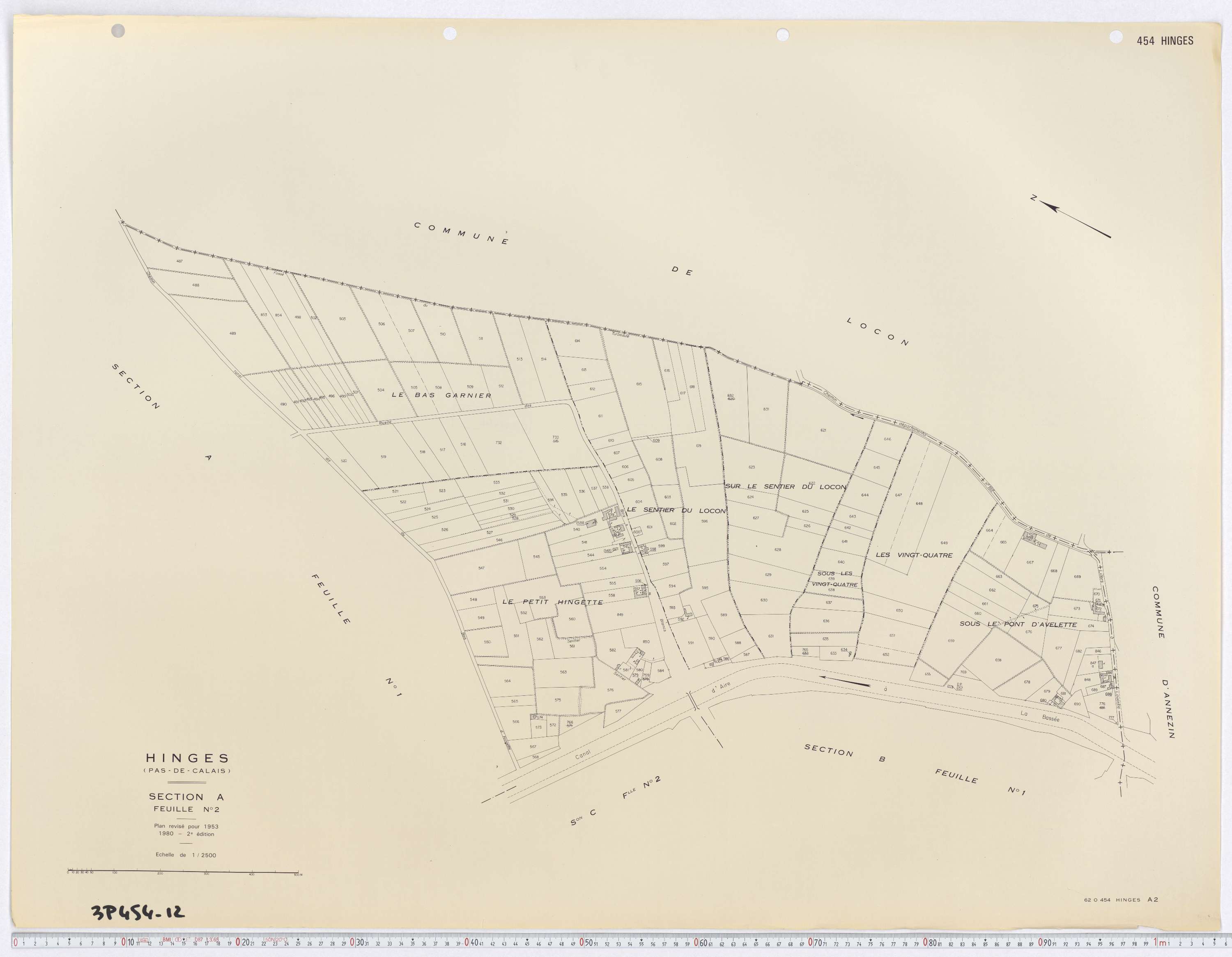 Hinges - Section A, feuille 2.