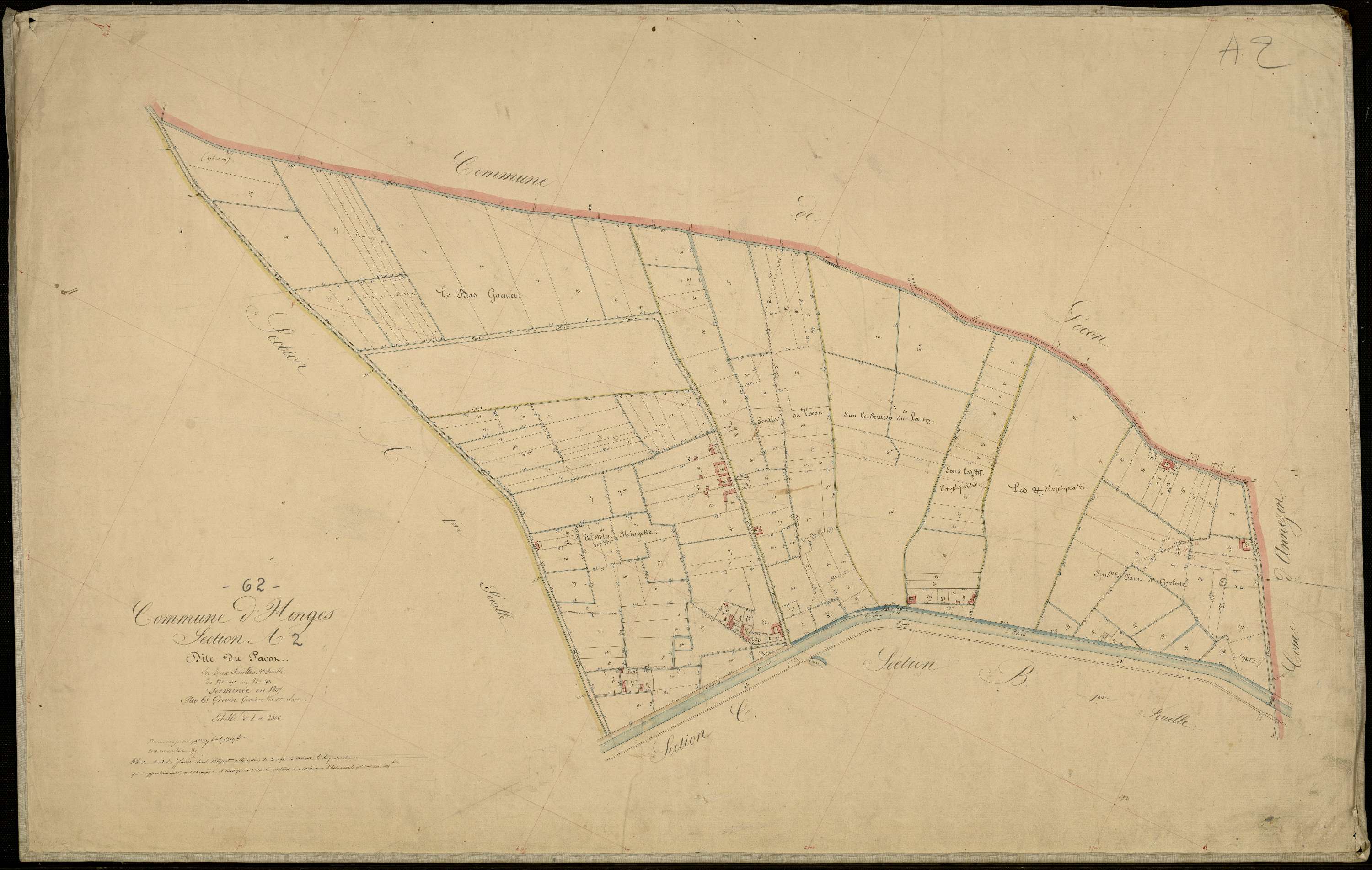 Hinges - Section A, 2e feuille