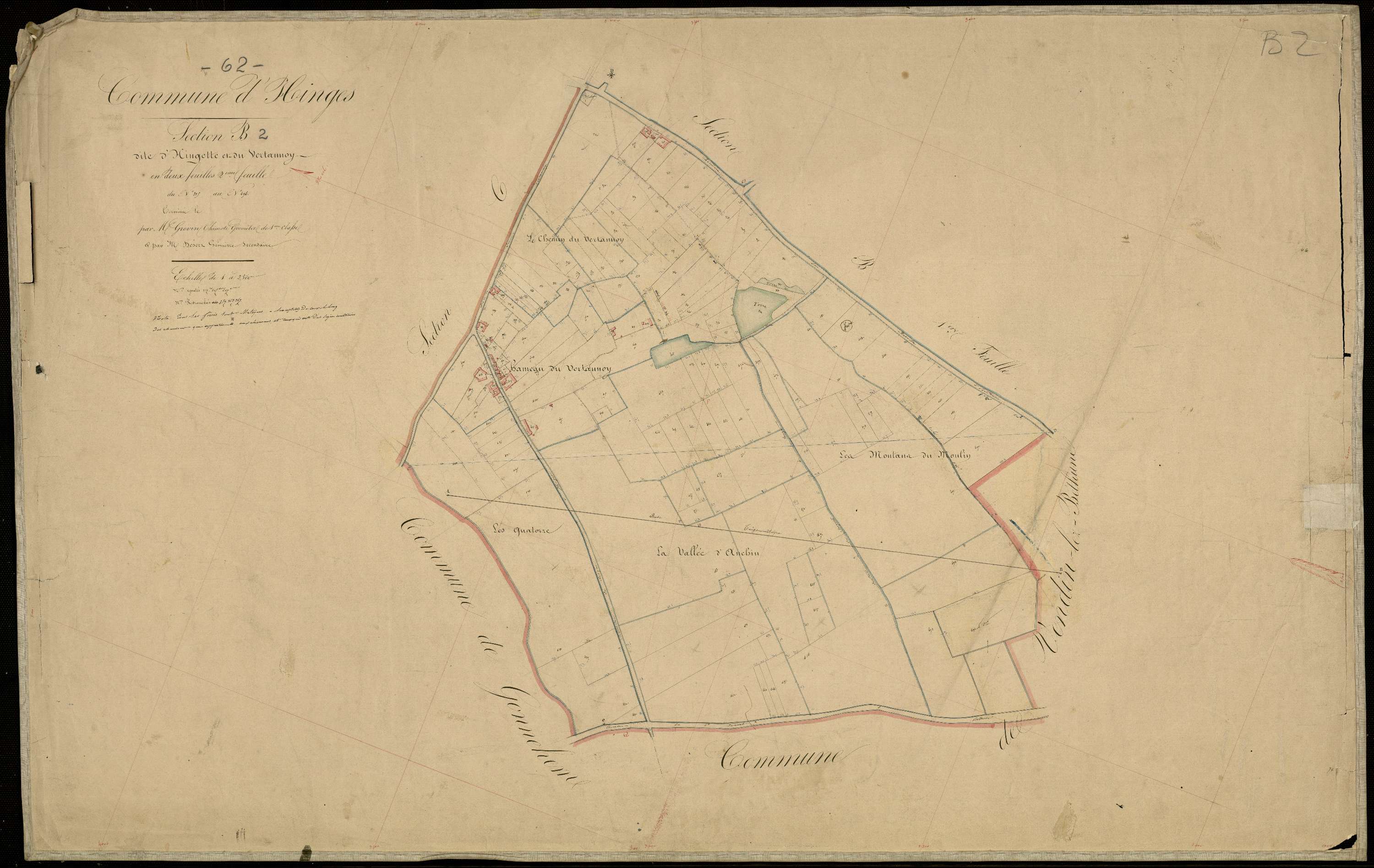 Hinges - Section B, 2e feuille