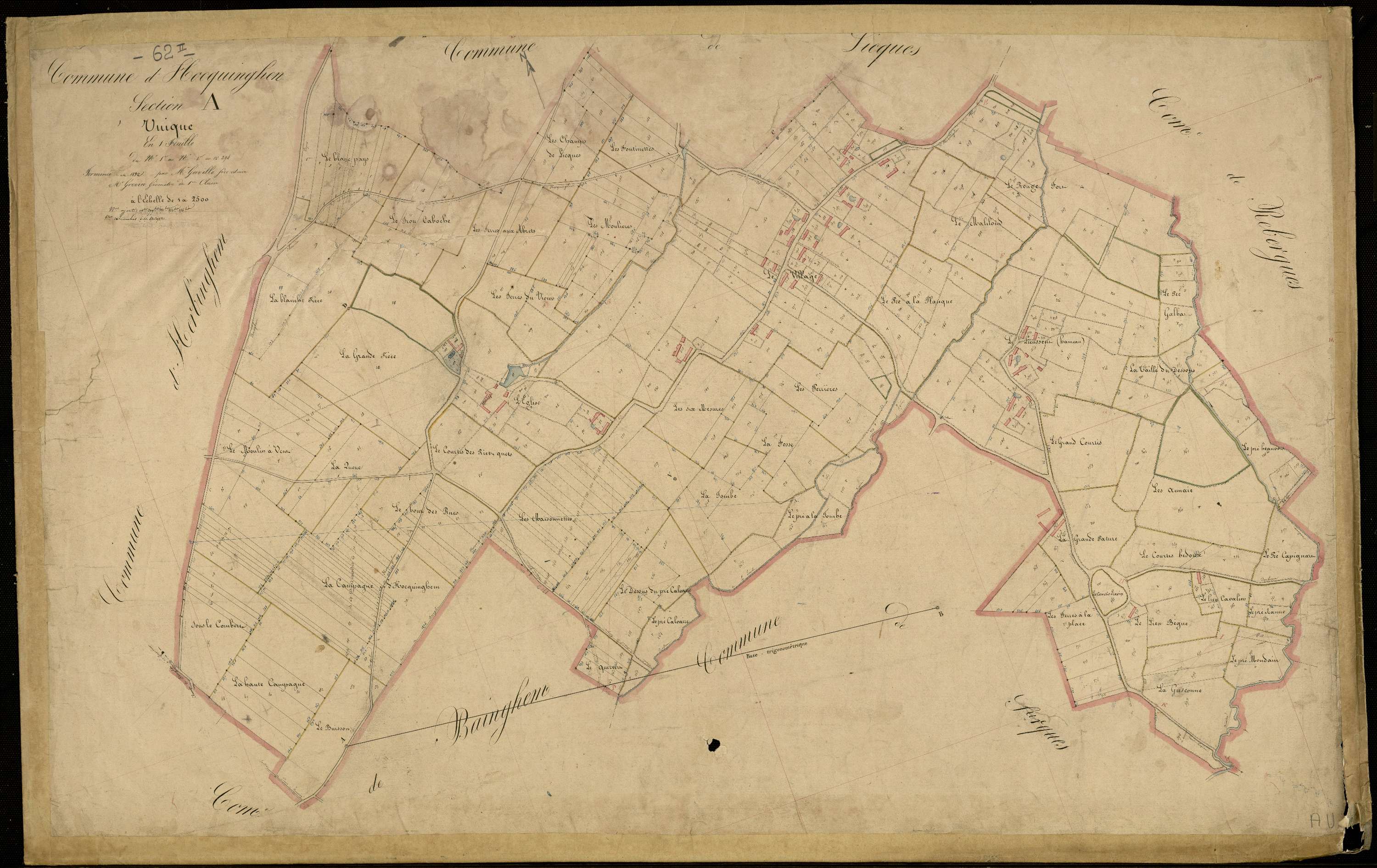 Hocquinghen - Section A