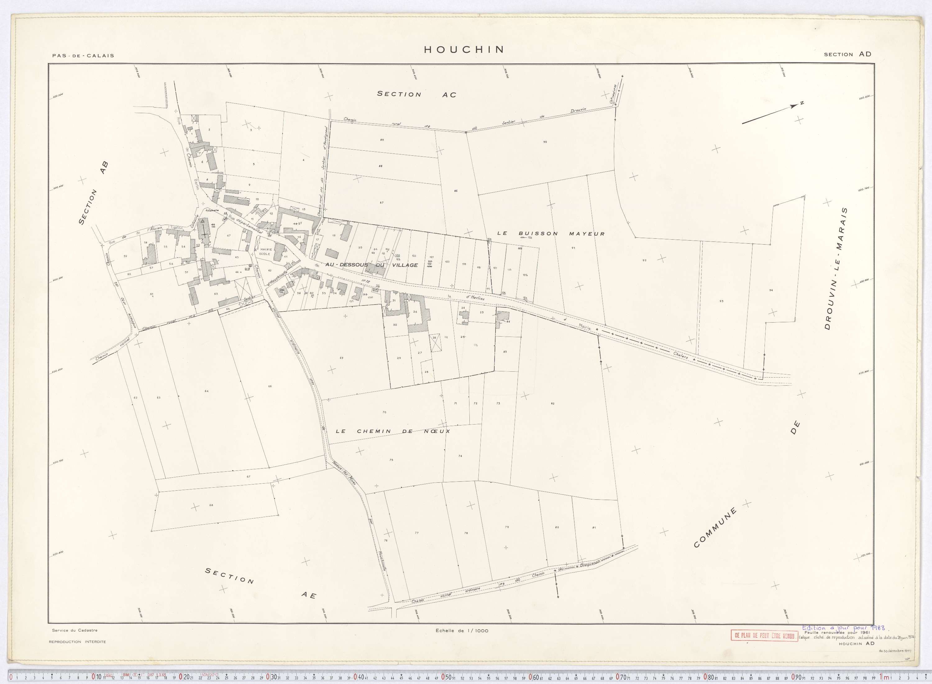 Houchin - Section AD.